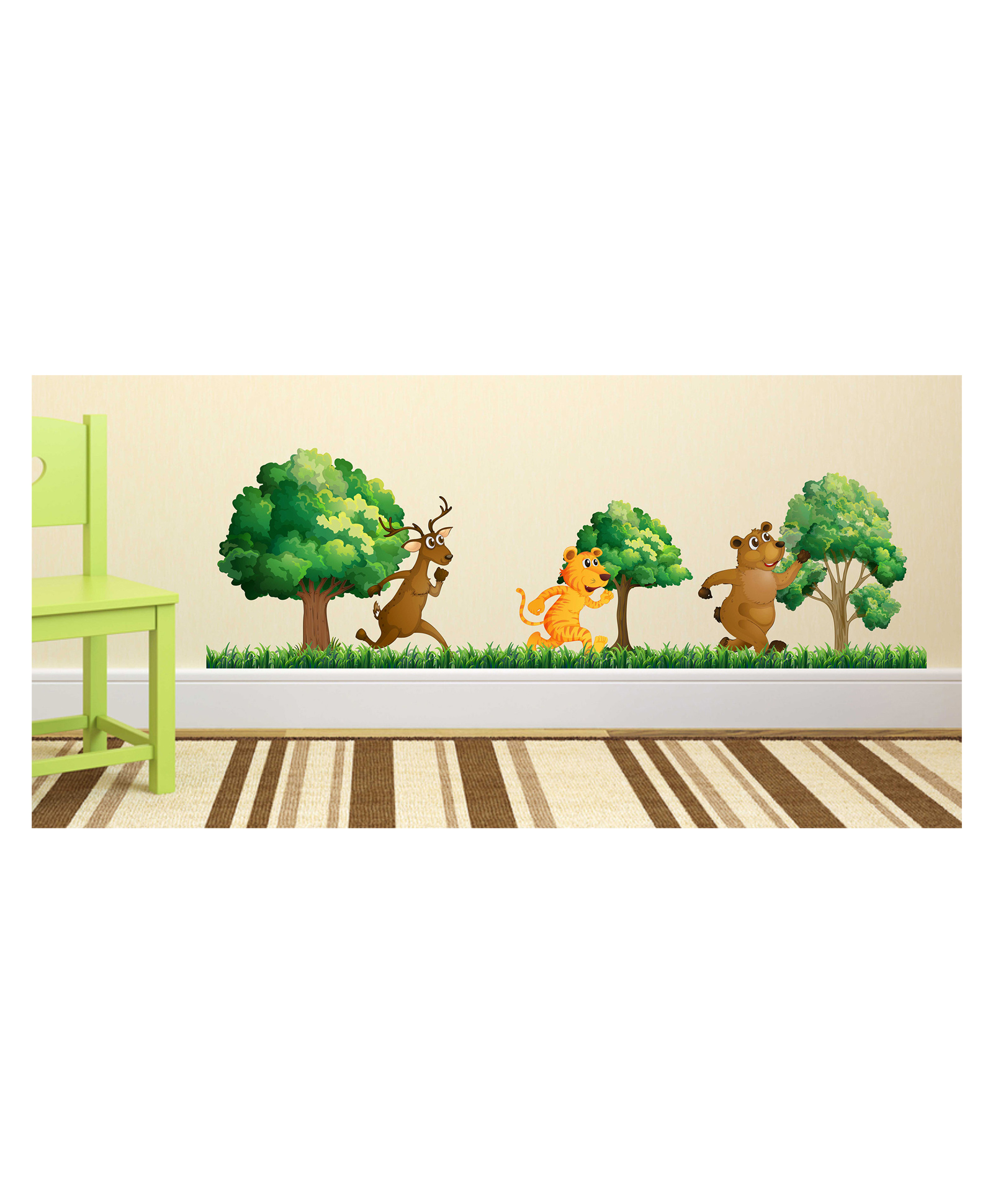 Wallstick Happy Animals wallsticker-picture-29