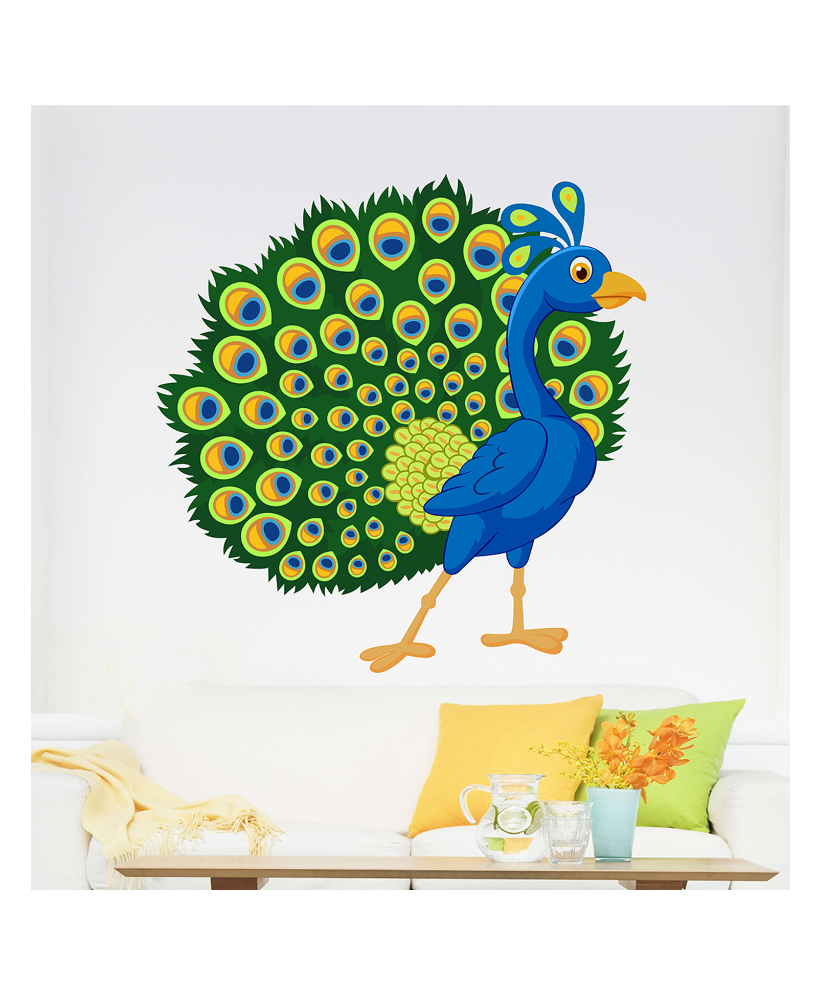 Wallstick Peacock wallsticker-image-18