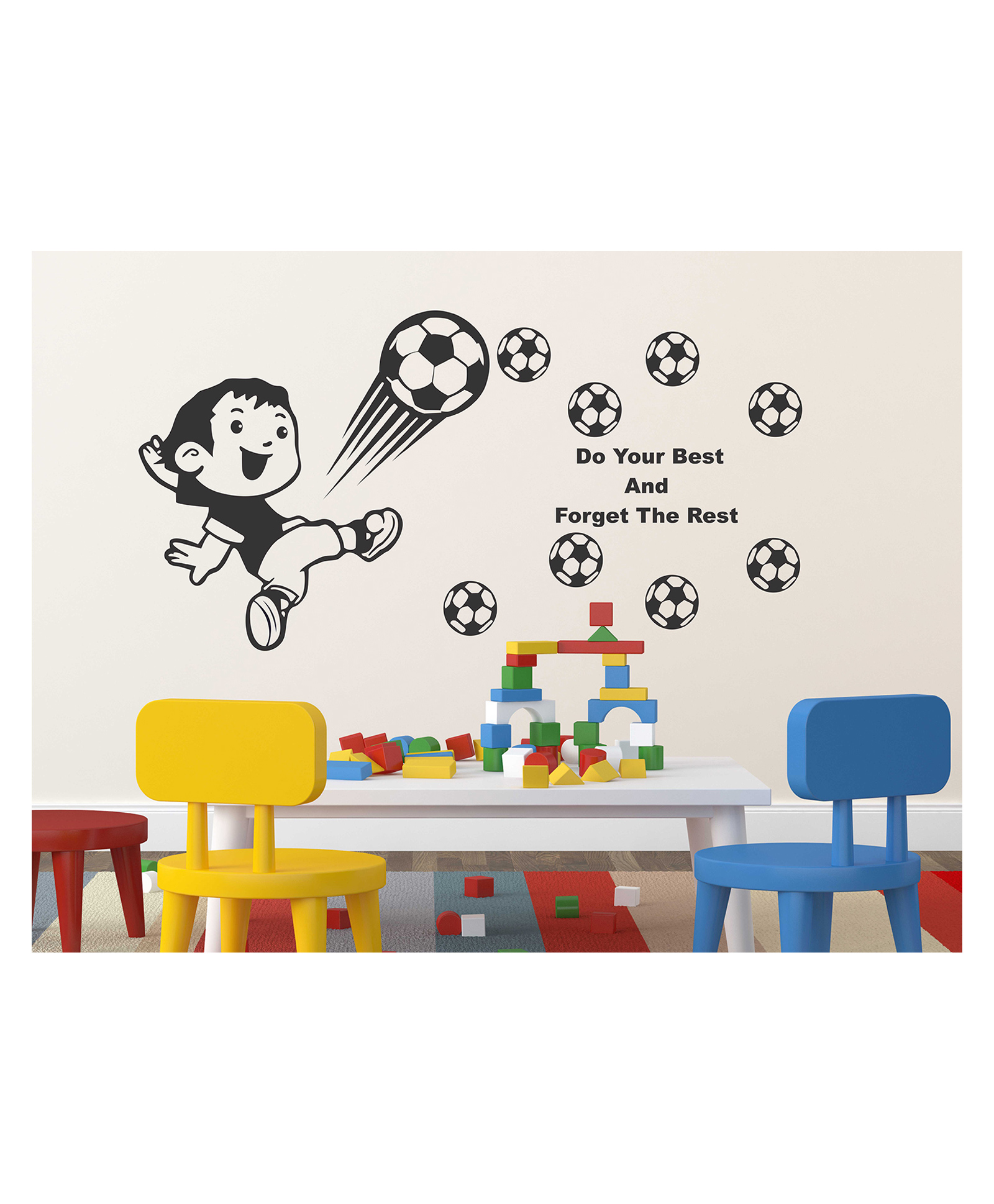 Wallstick Kids Playing Footbal wallsticker-image-27