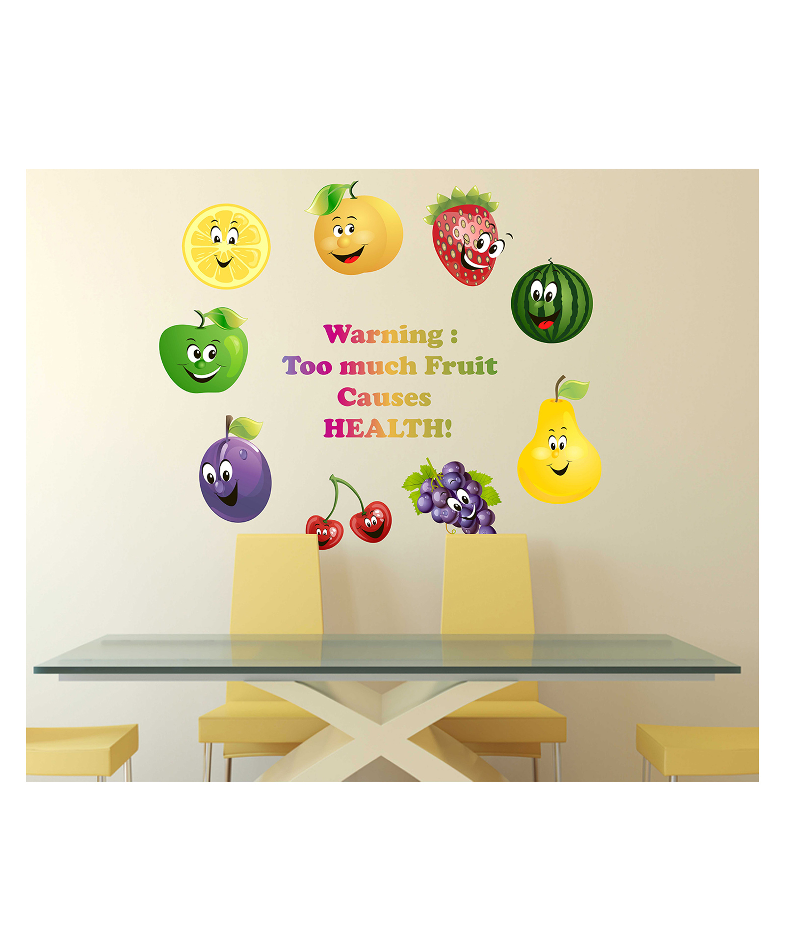 Wallstick Happy Fruits Wallsticker-picture-38