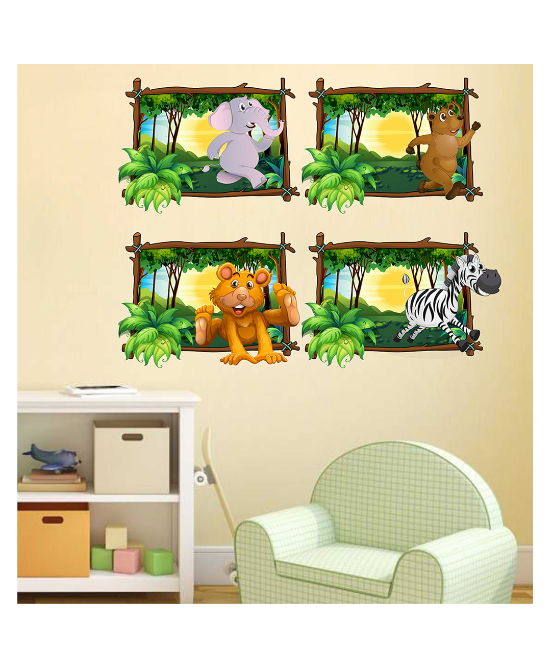 Wallstick Wild Animals wallsticker-picture-25
