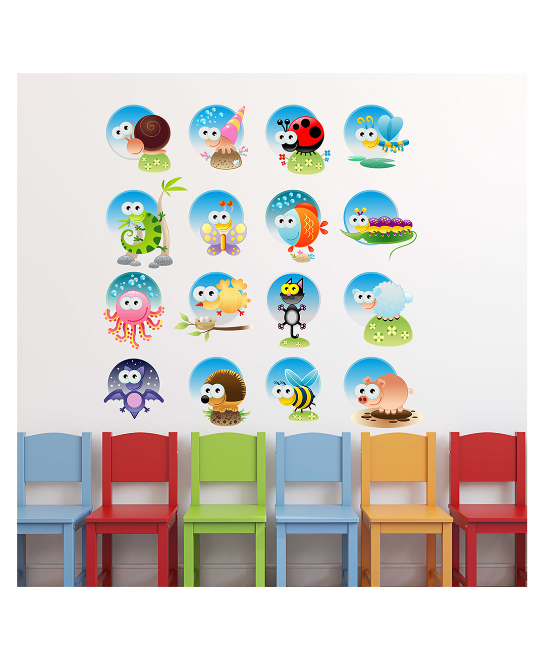 Wallstick Colorful Insects wallsticker-image-14