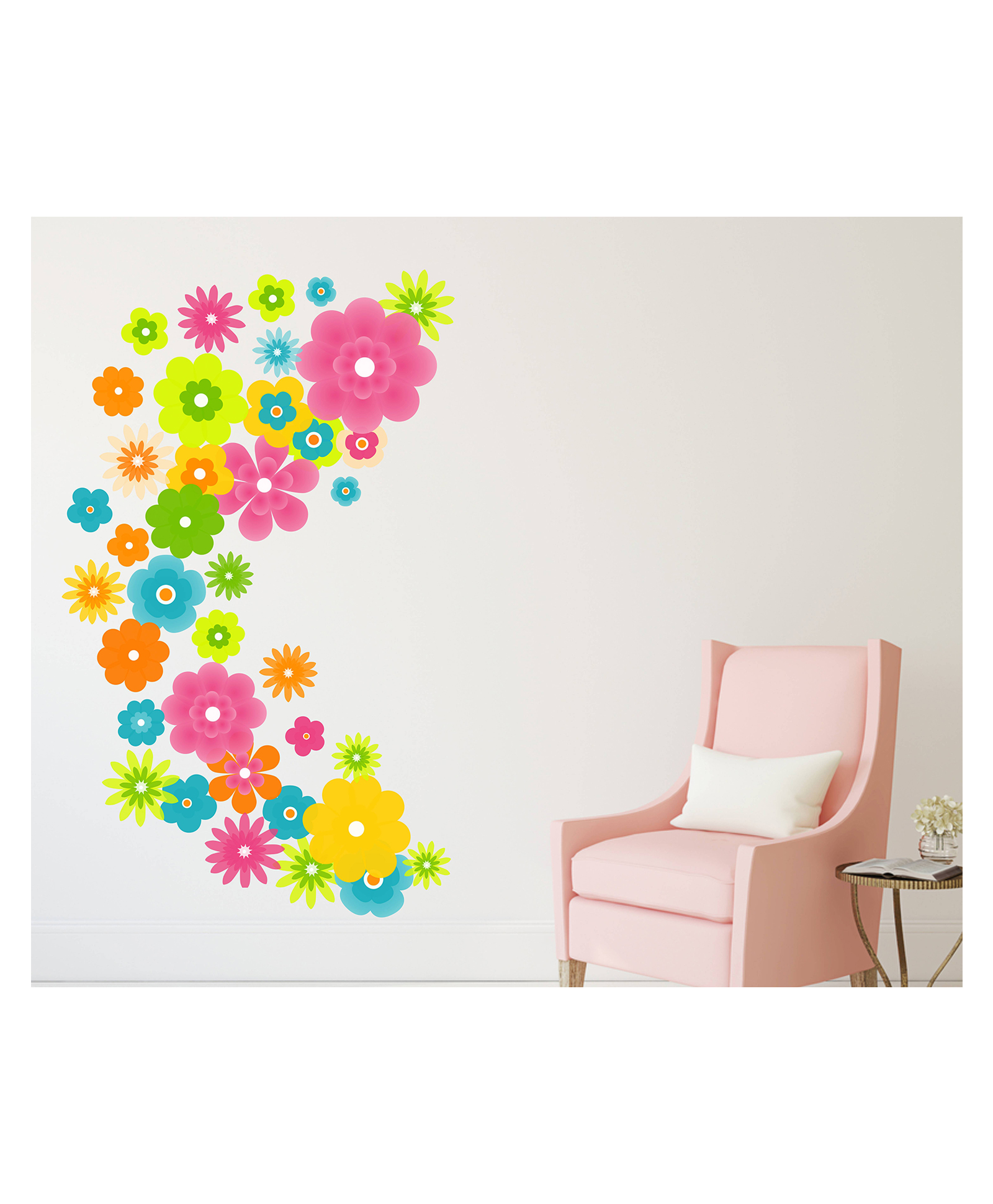 Wallstick Colourful Flowers wallstickers-image-25