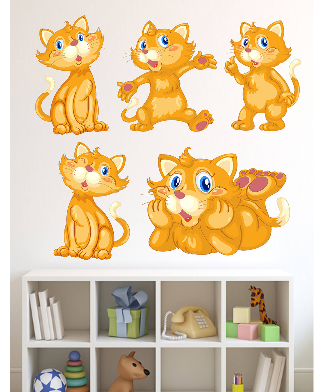Wallstick Cute Funny Tigerswallstickers-picture-32
