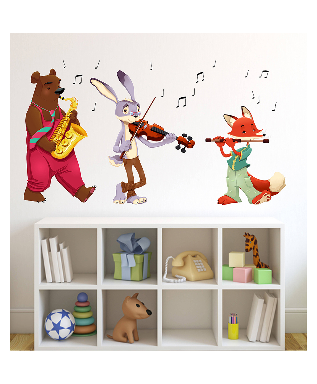 Wallstick Happy Animals wallstickers-picture-35