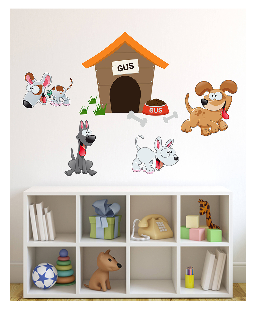Wallstick Cute Puppies wallstickers-image-28