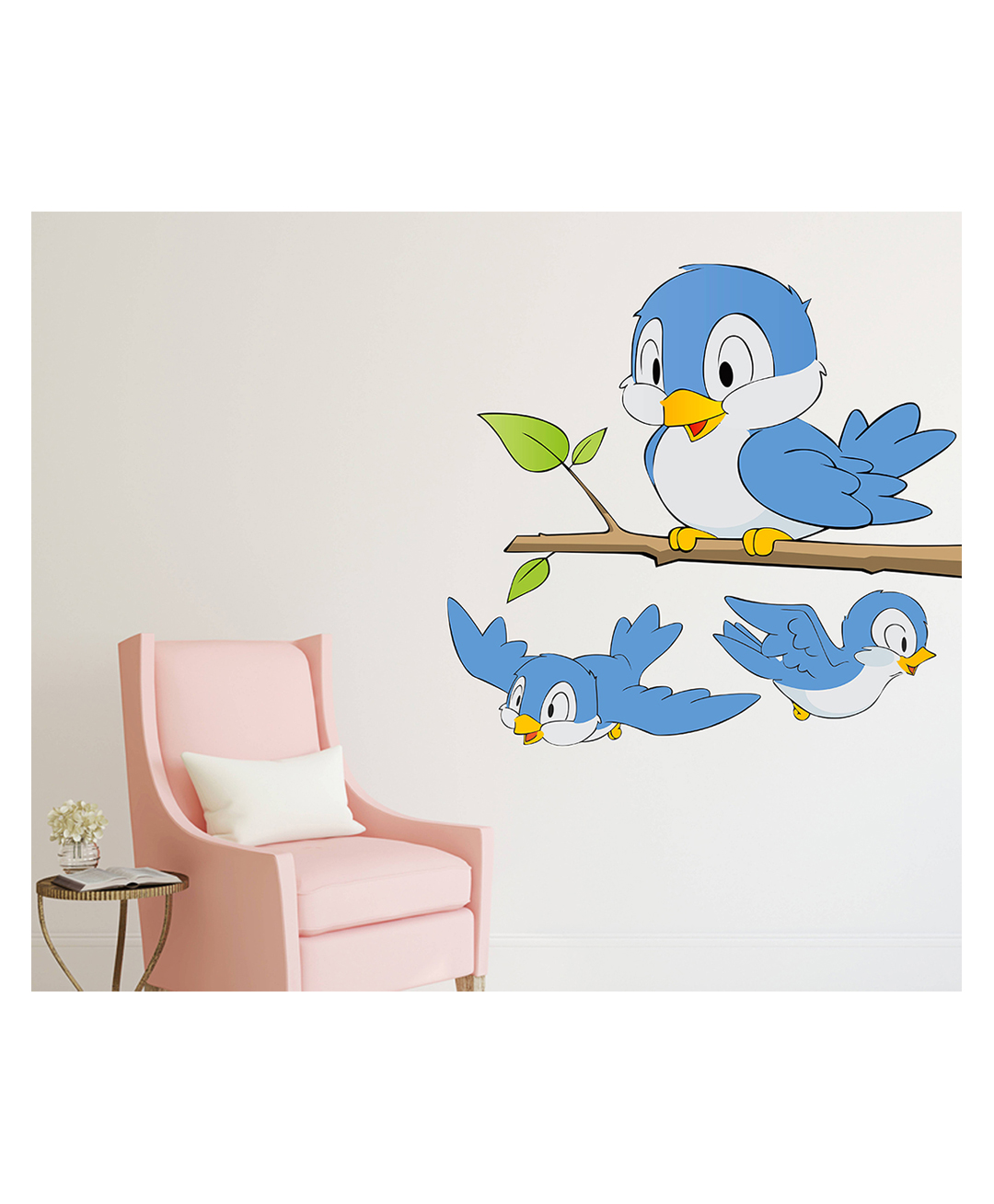Wallstick Cute Birds Family wallstickers-image-48
