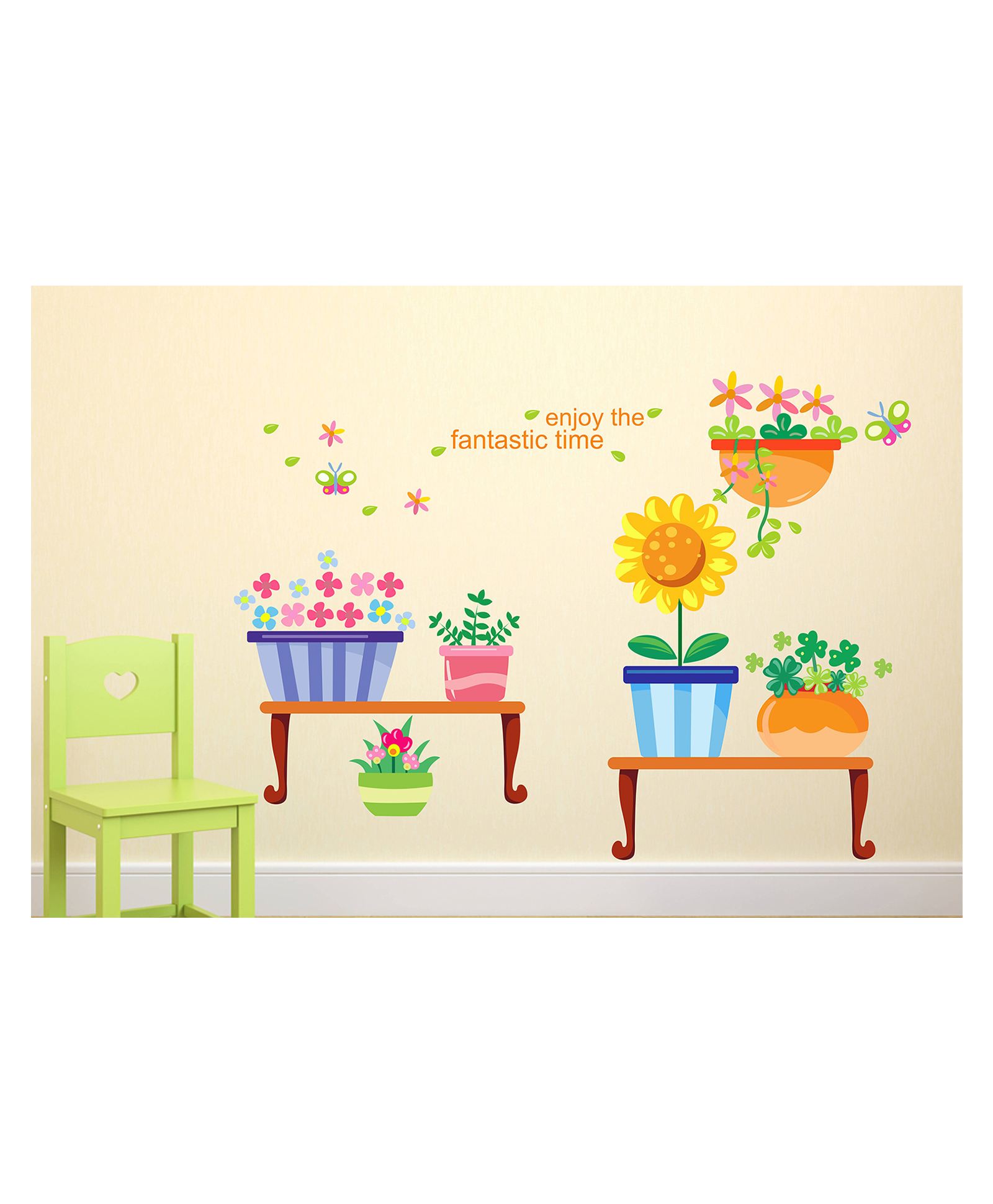 Wallstick Colourful Flowers wallstickers-image-23