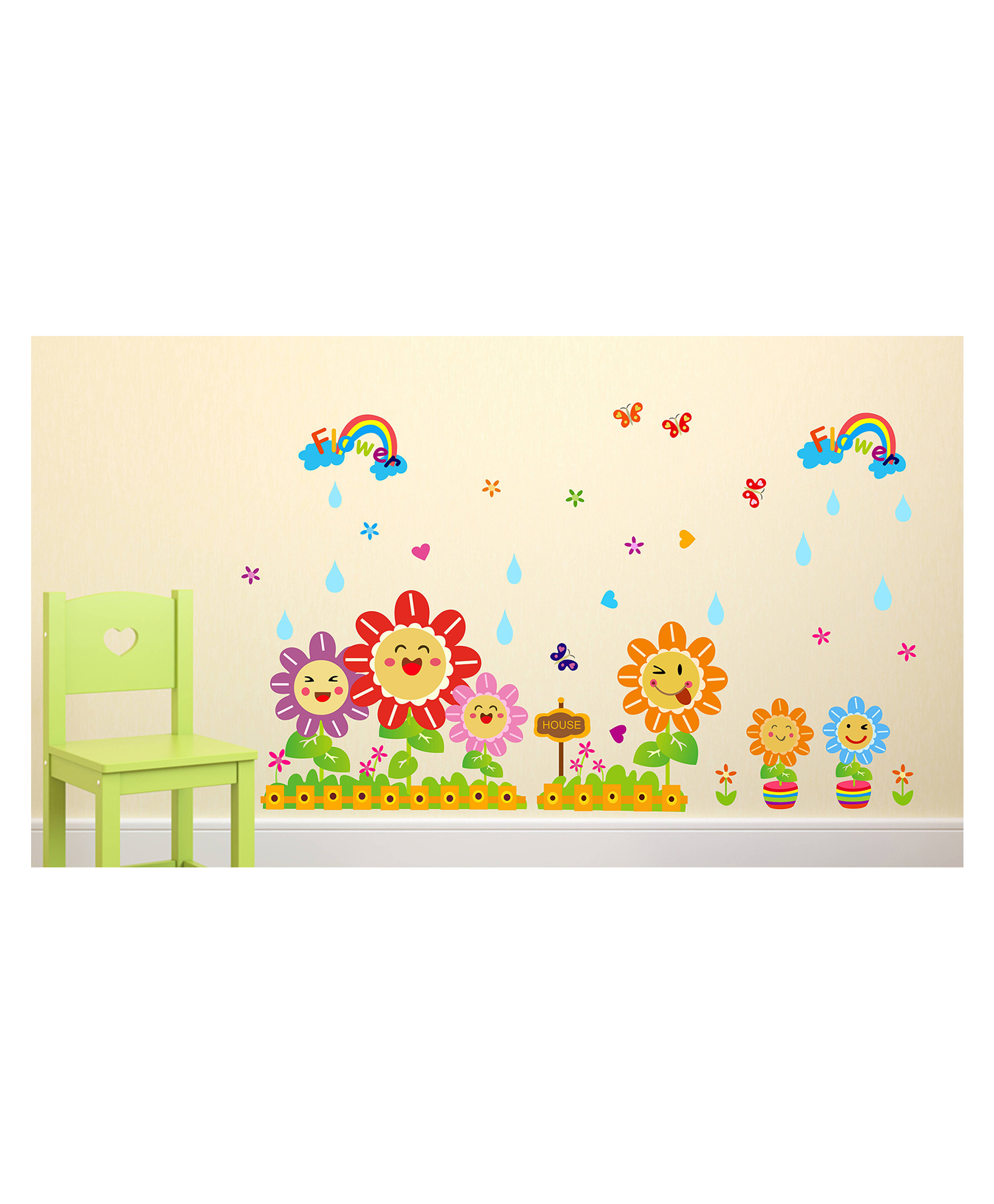 Wallstick Funny Flowers wallstickers-picture-24