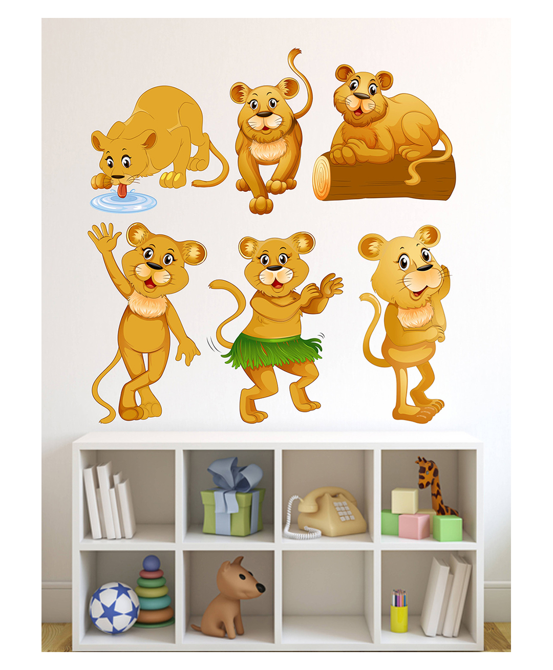Wallstick Happy Animals wallstickers-picture-33
