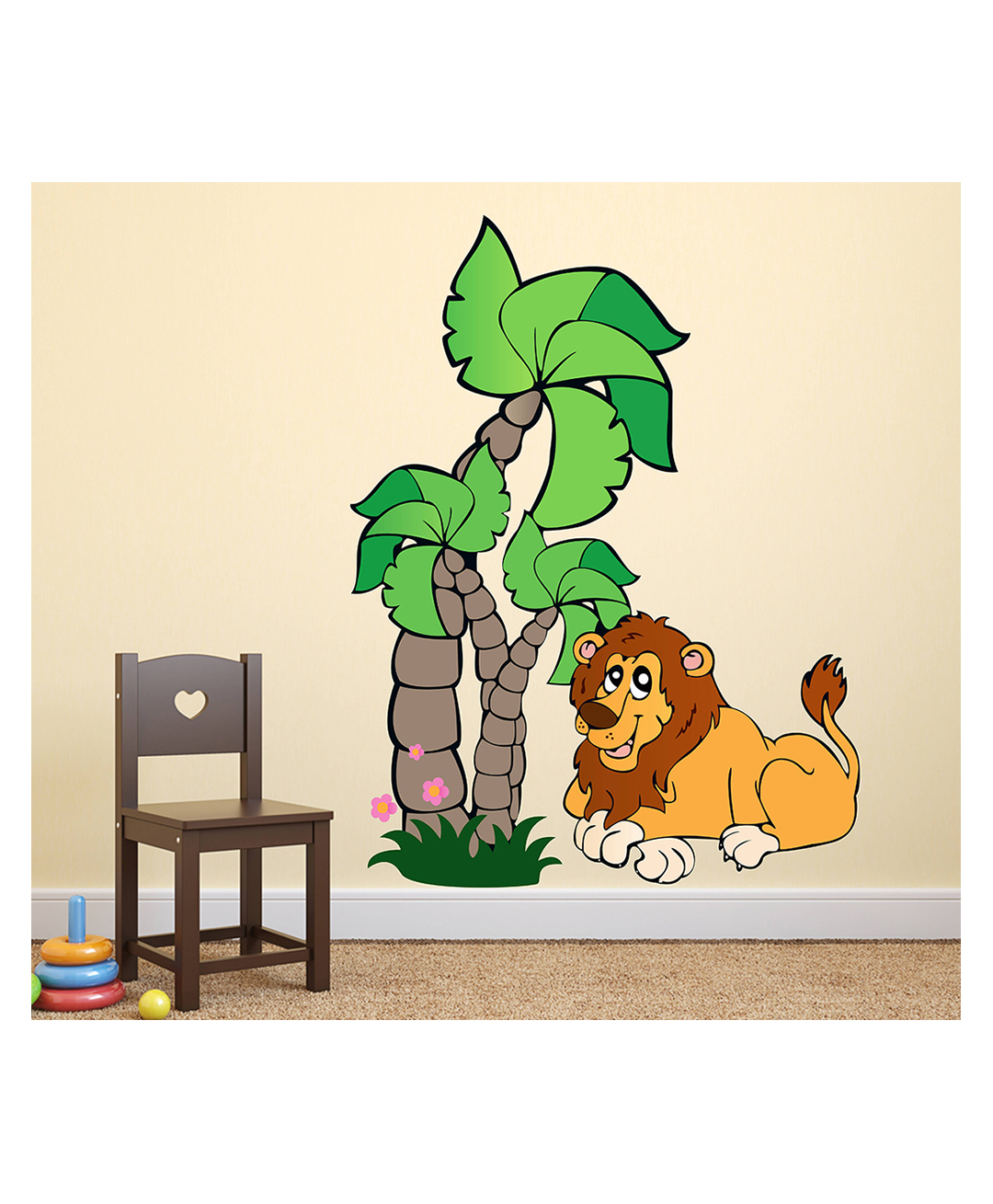 Wallstick Tree with Lion wallstickers-image-12