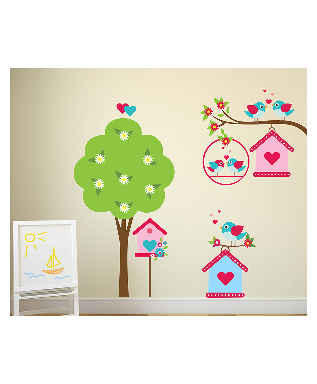 Wallstick Tree with Birds wallstickers-picture-26