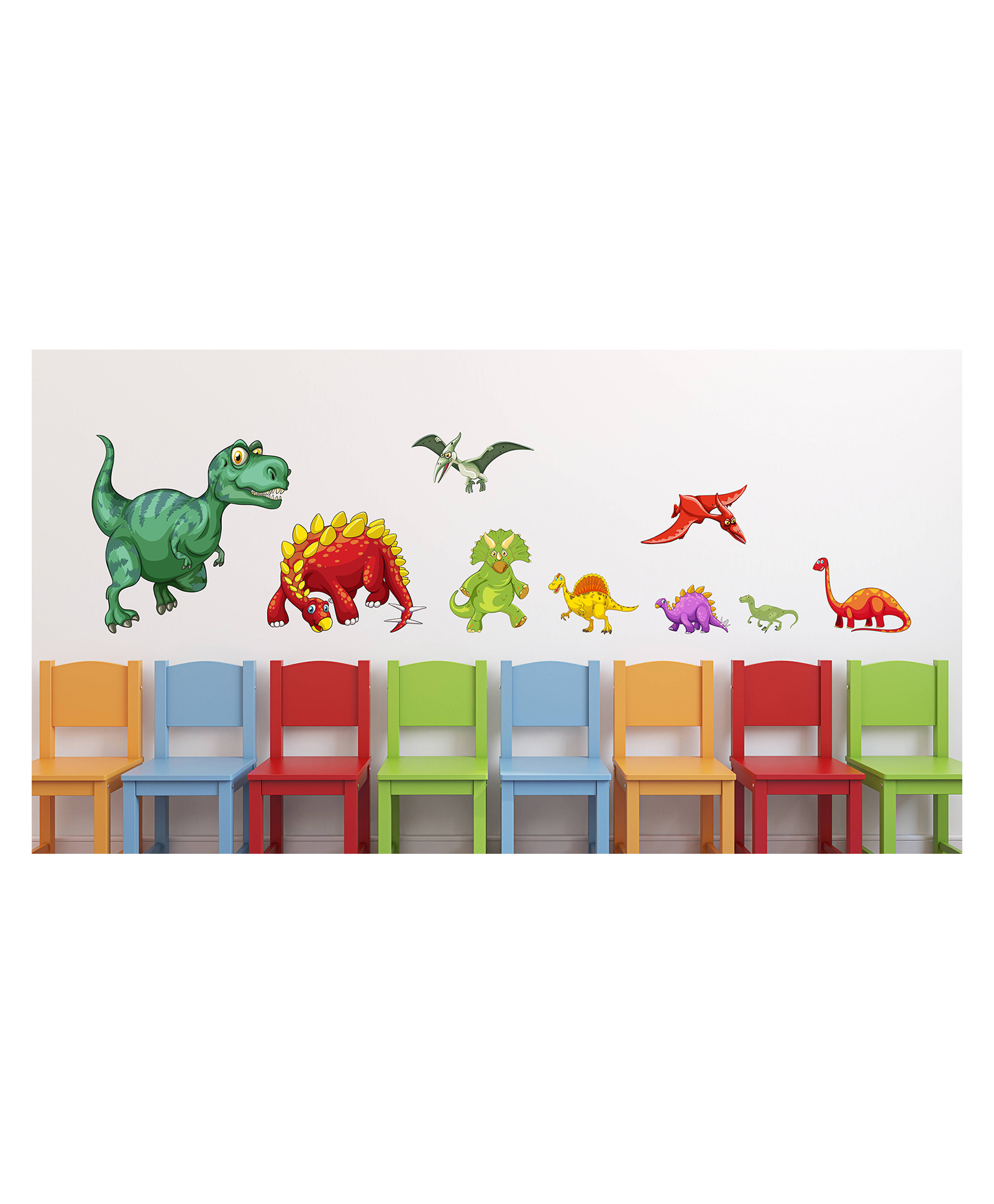 Wallstick Colourful Dinosaurs wallstickers-image-27