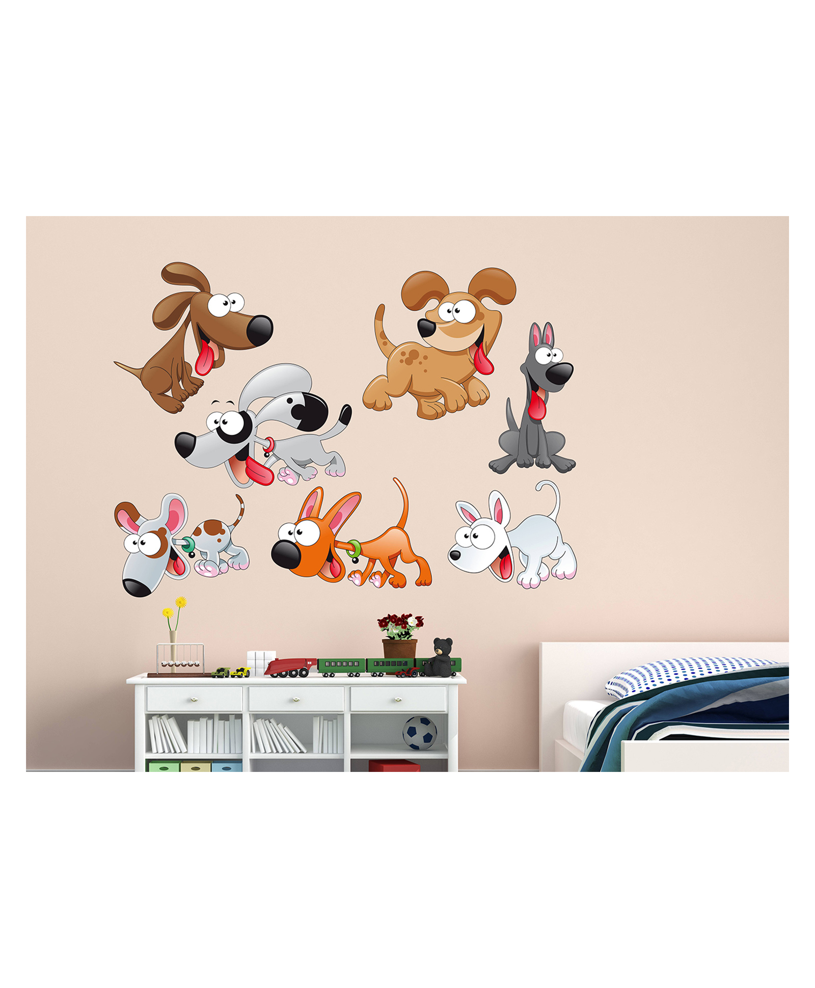 Wallstick Cute Puppies wallstickers-image-21