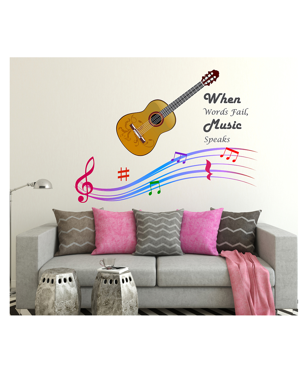 Wallstick When World Fail, Music Speak wallsticker-image-38