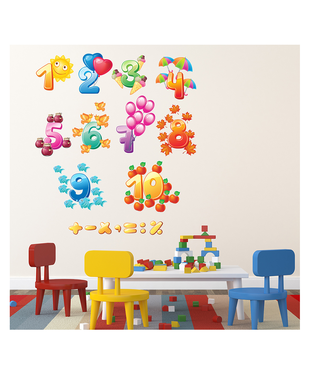 Wallstick Cute Numbers Wallsticker-picture-21