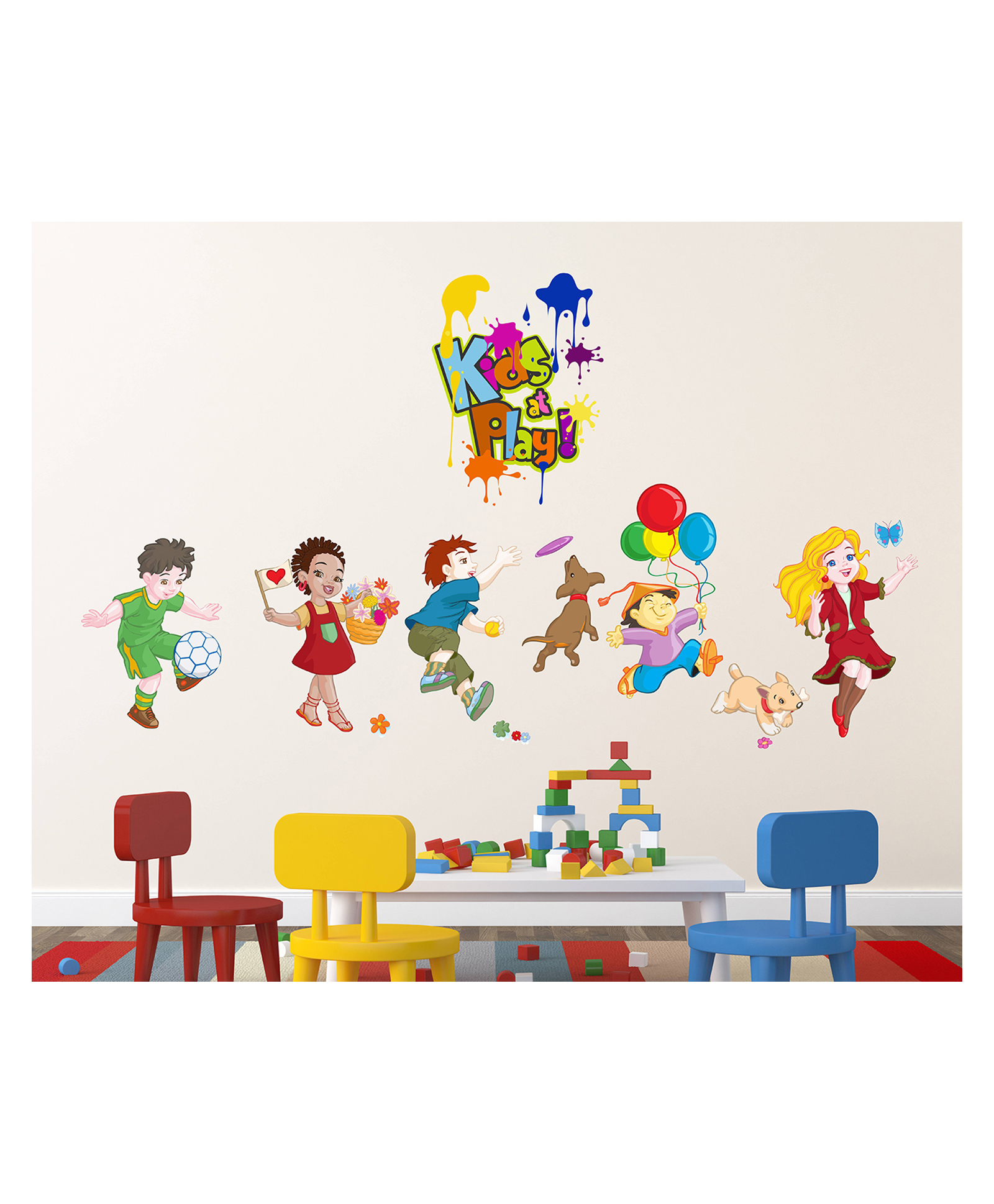 Wallstick Kids at Play wallstickers-picture-20