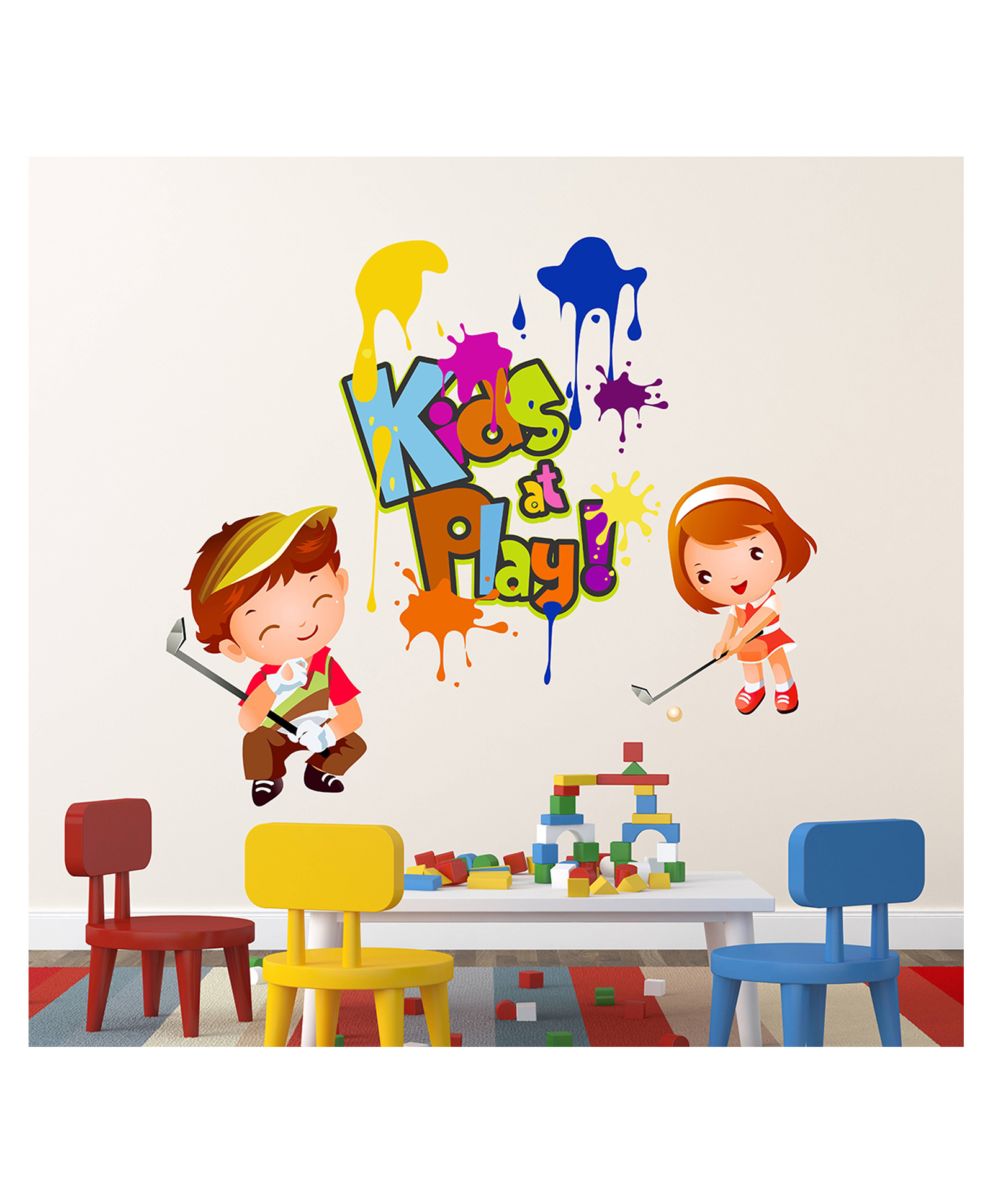 Wallstick Kids at Play wallstickers-picture-21