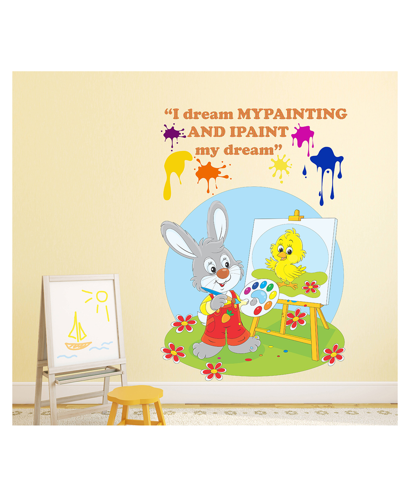 Wallstick i Dream My Painting and i Paint My Dream wallstickers-picture-26