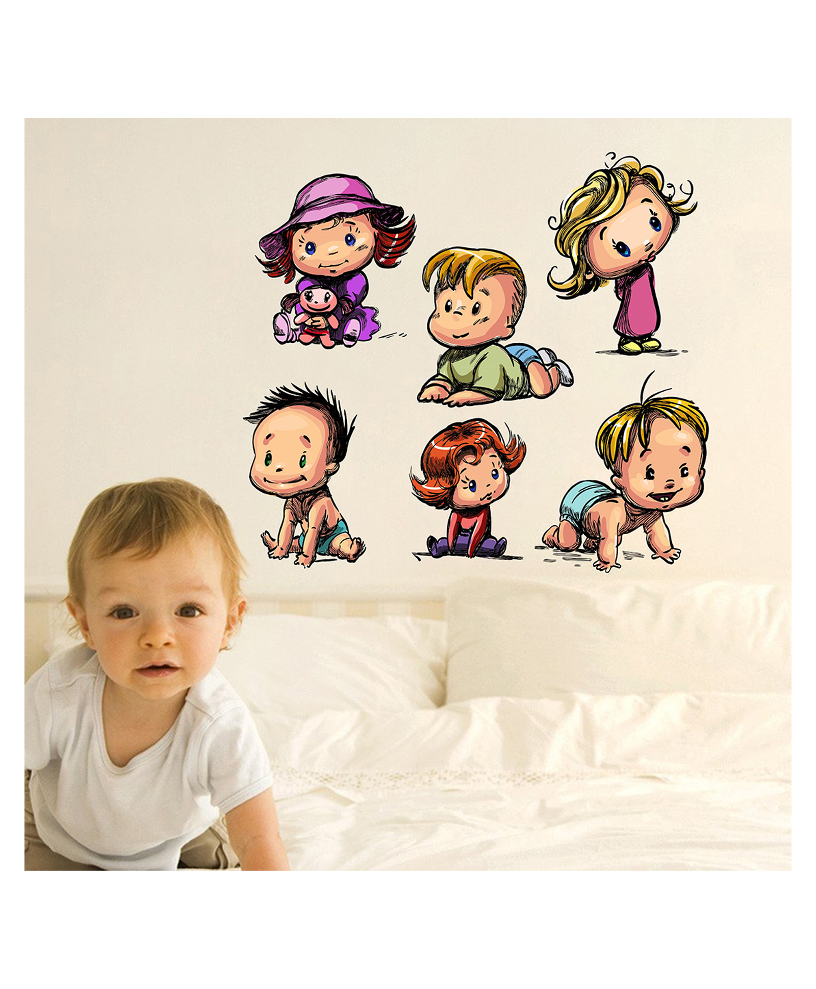 Wallstick Happy Kids wallstickers-picture-32