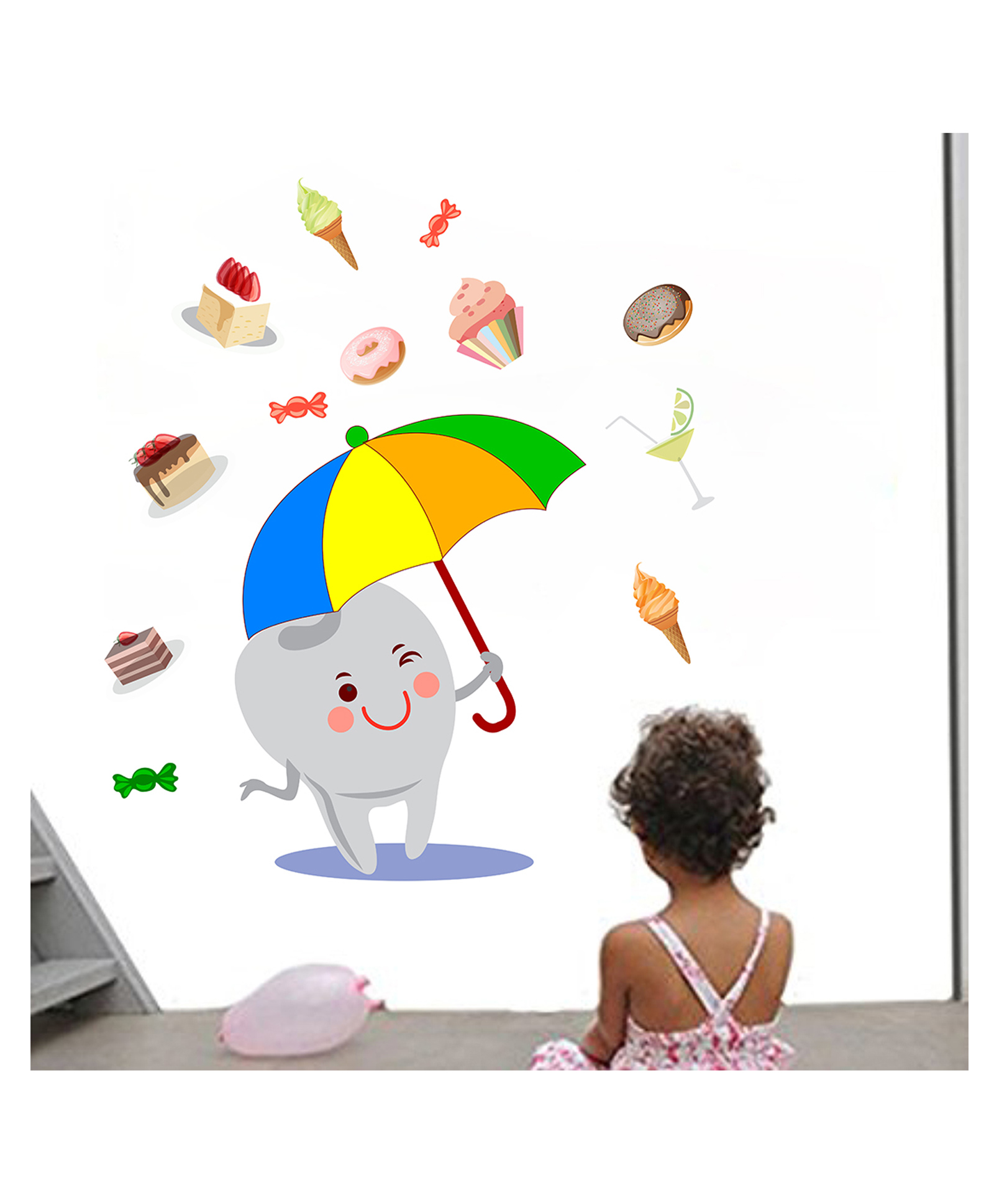 Wallstick Happy Dentel wallstickers-picture-31