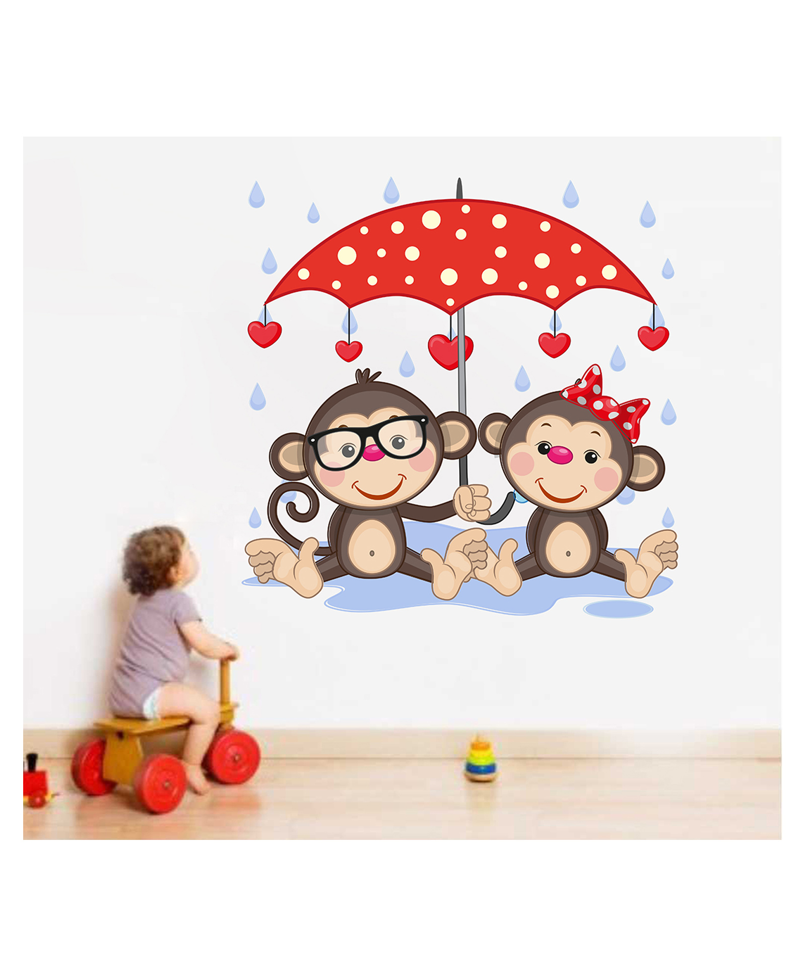 Wallstick Monkey wallsticker-image-14