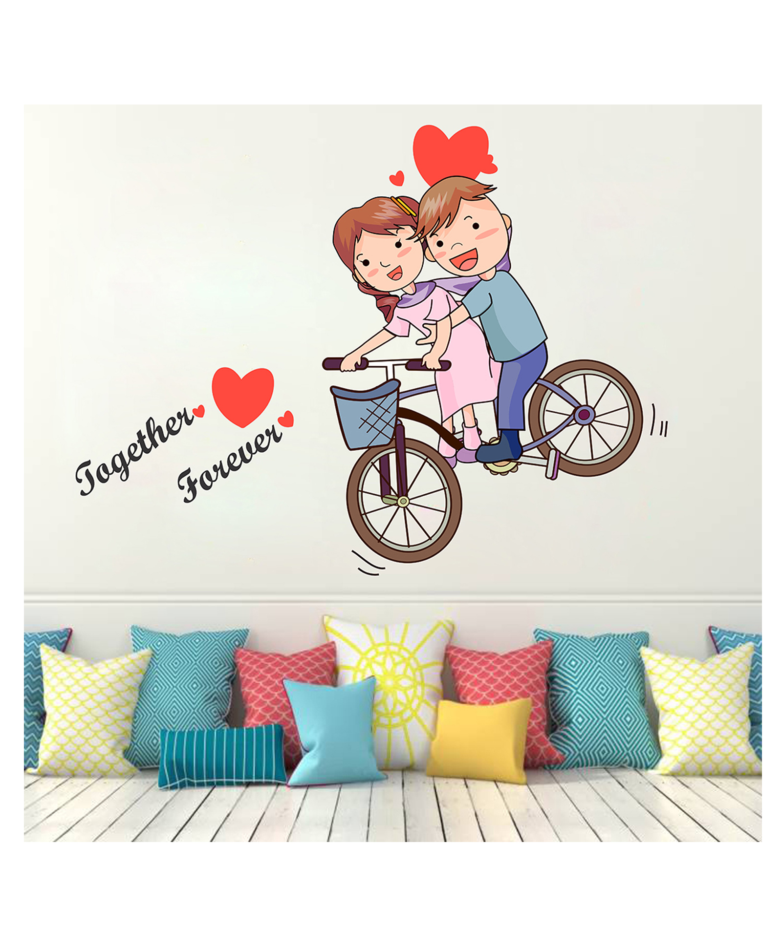 Wallstick Love Couples wallstickers-picture-23
