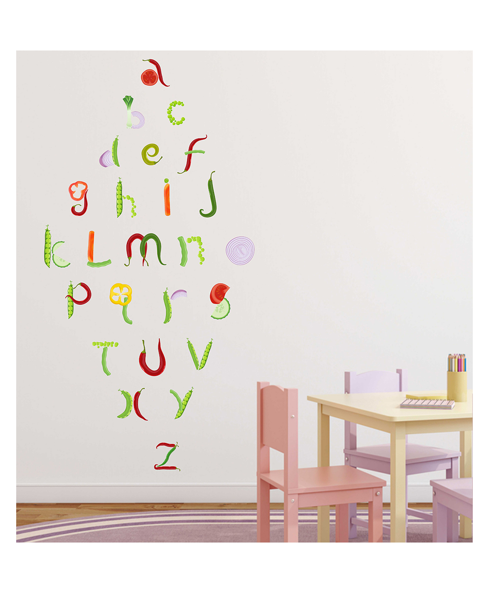 Wallstick Alphabet Letters wallstickers-picture-17