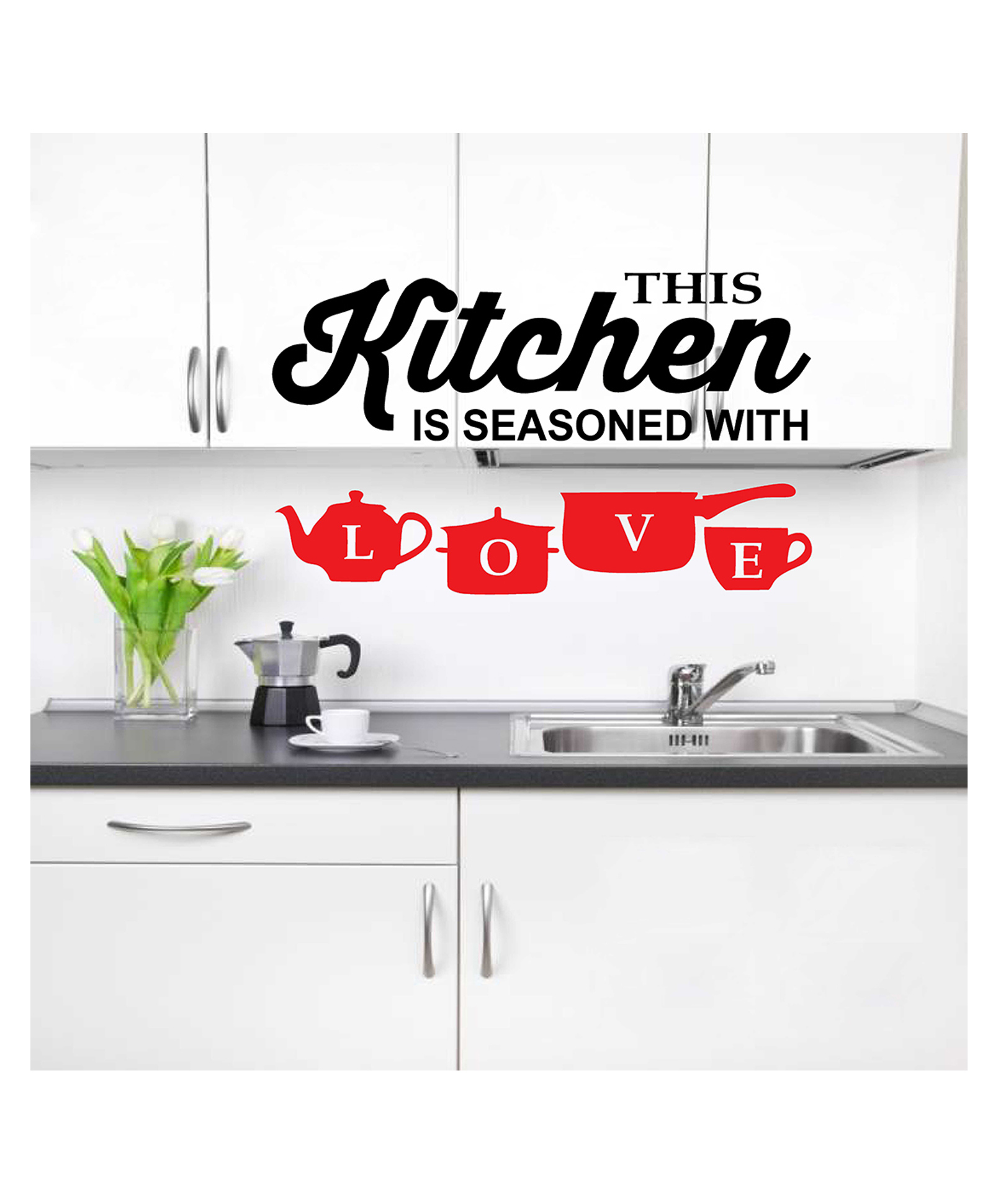 Wallstick Happy Kitchen wallstickers-picture-13