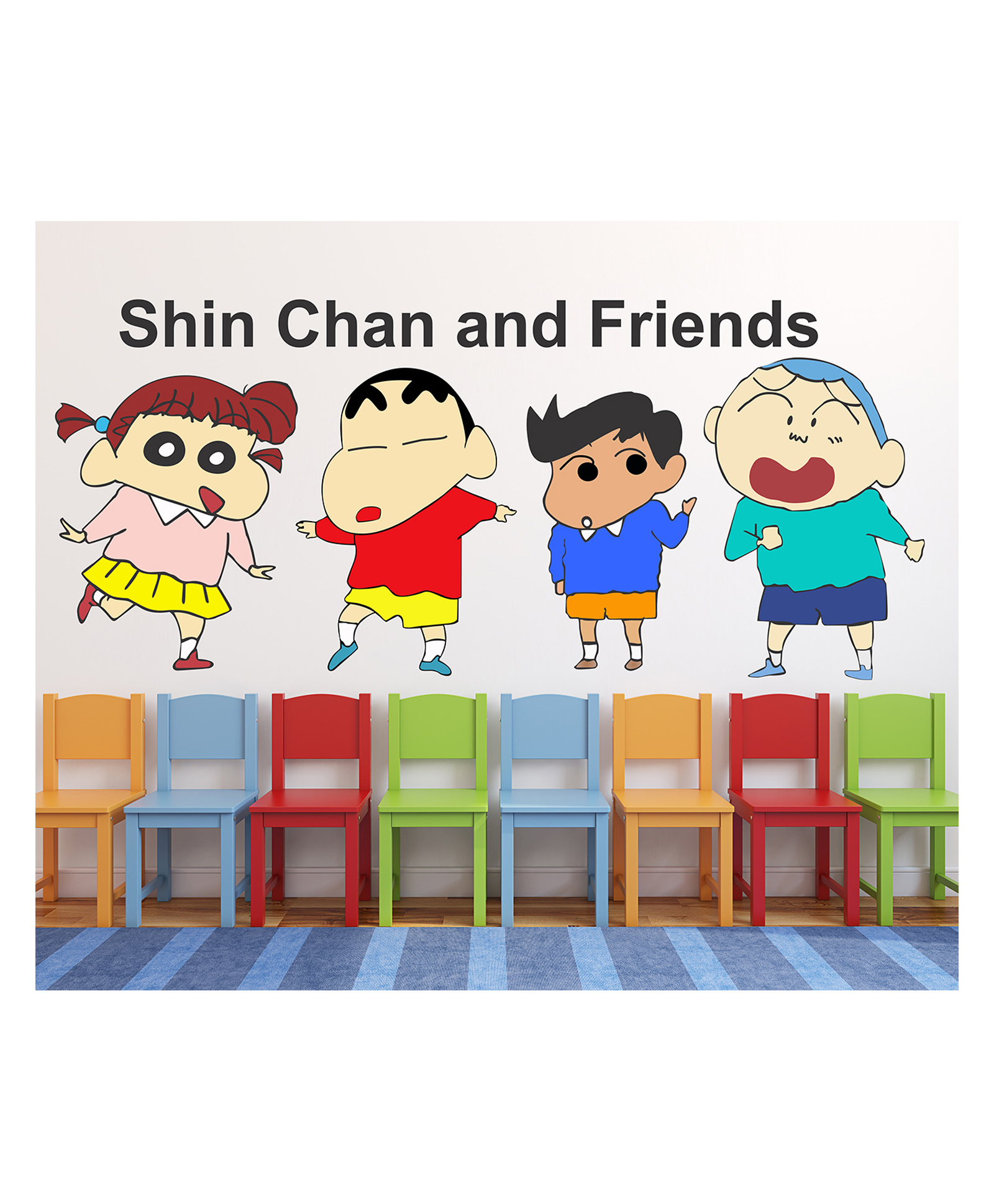 Wallstick Shin Chan And Friends Wallstickers-picture-17