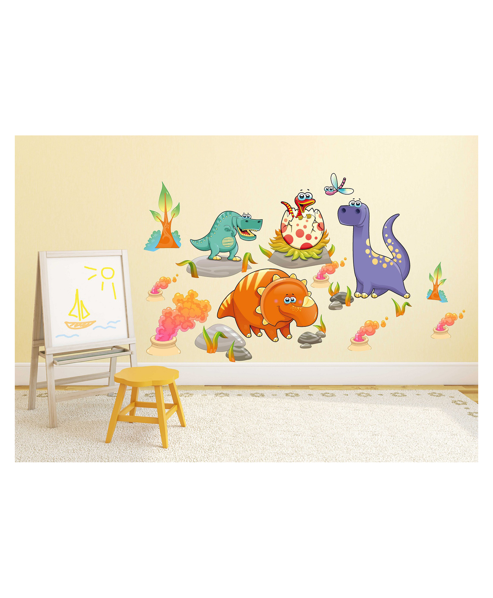Wallstick Cute Dinosaurs Wallstickers-image-1