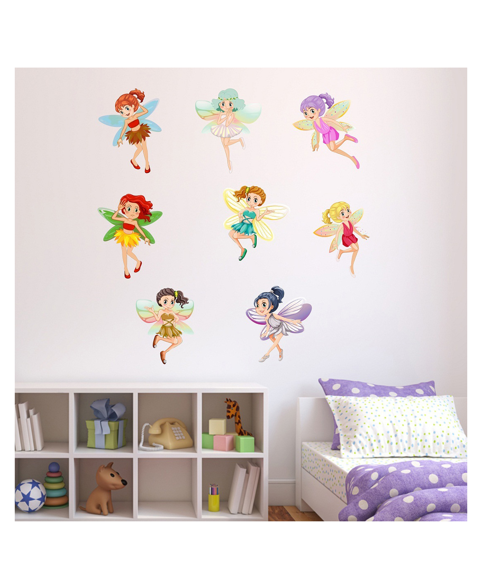 Wallstick Beautiful Angel wall sticker Vinyl-image-31