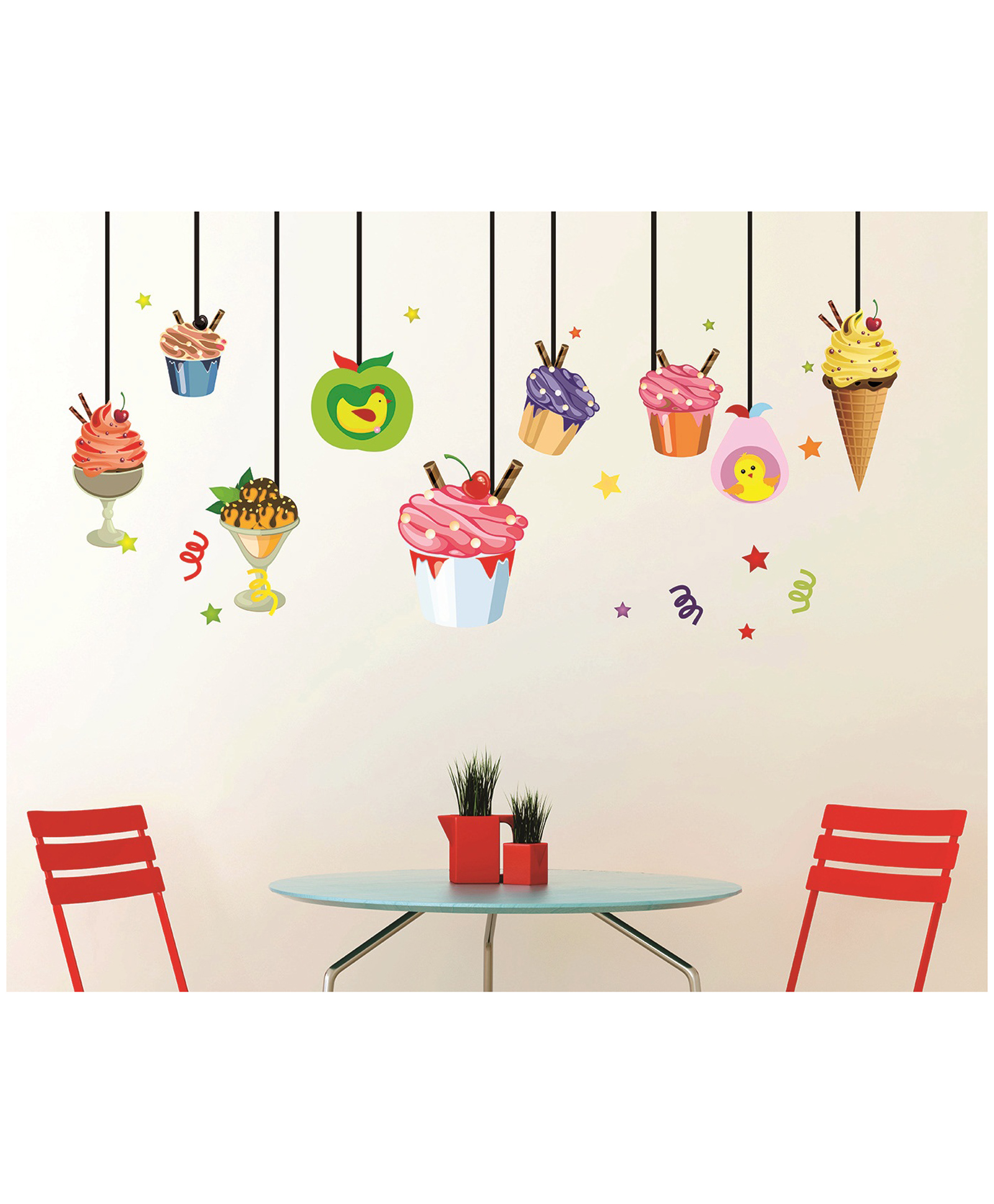 Wallstick Cup Cakes Wallstickers-image-16