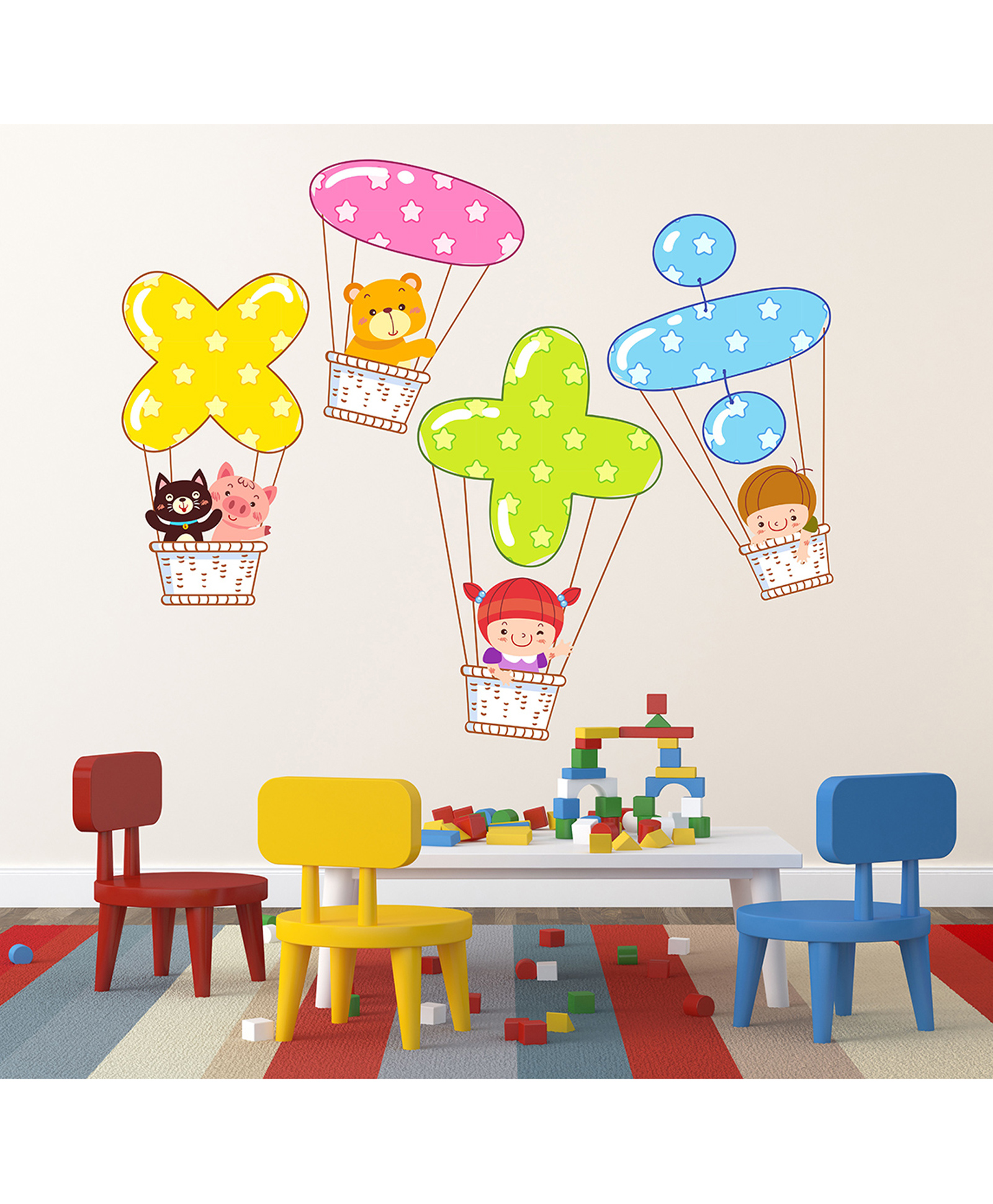 Wallstick Cute Flying Kids Wallsticker-picture-38