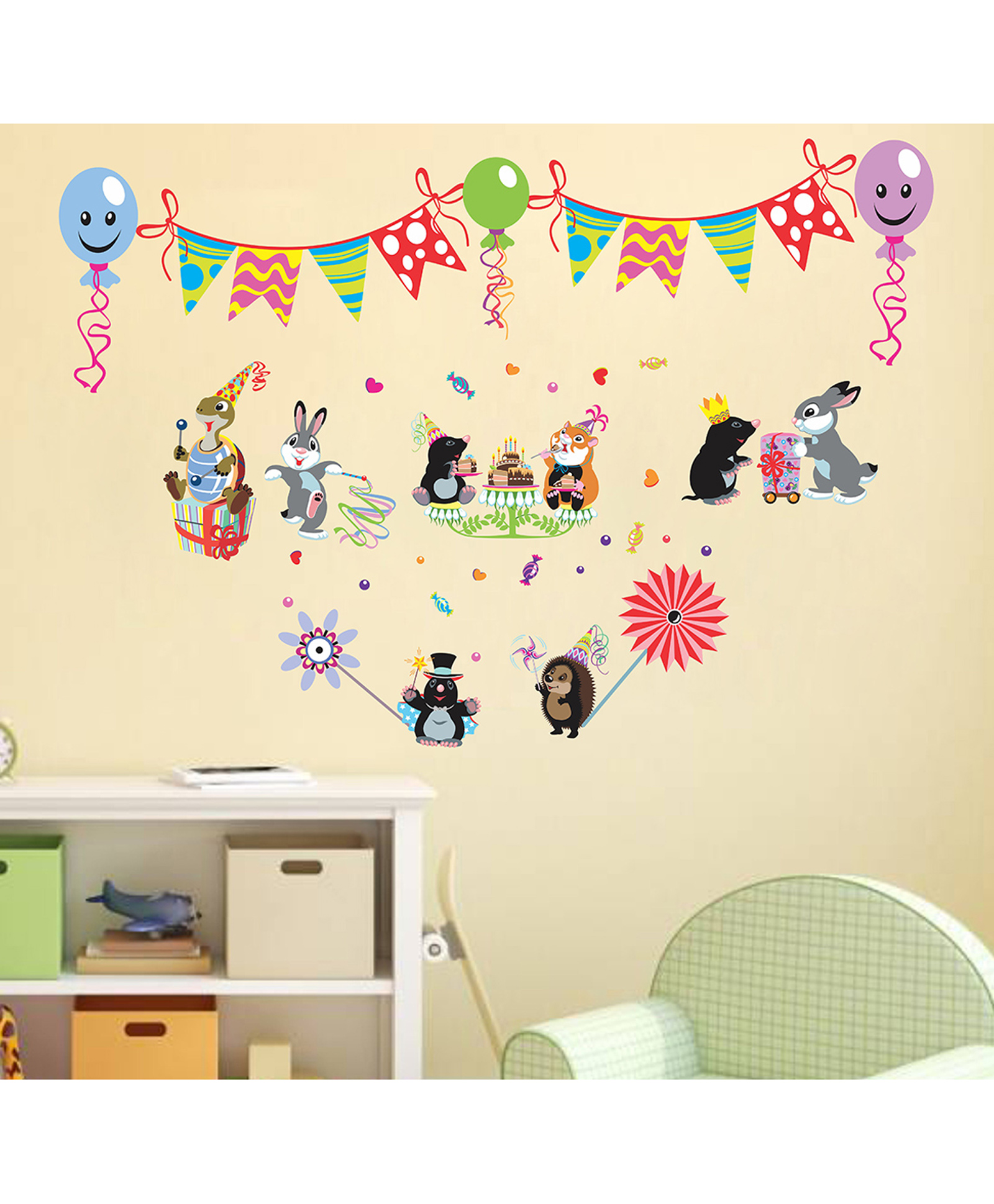 Wallstick Birthday Celebration wall sticker Vinyl-image-28