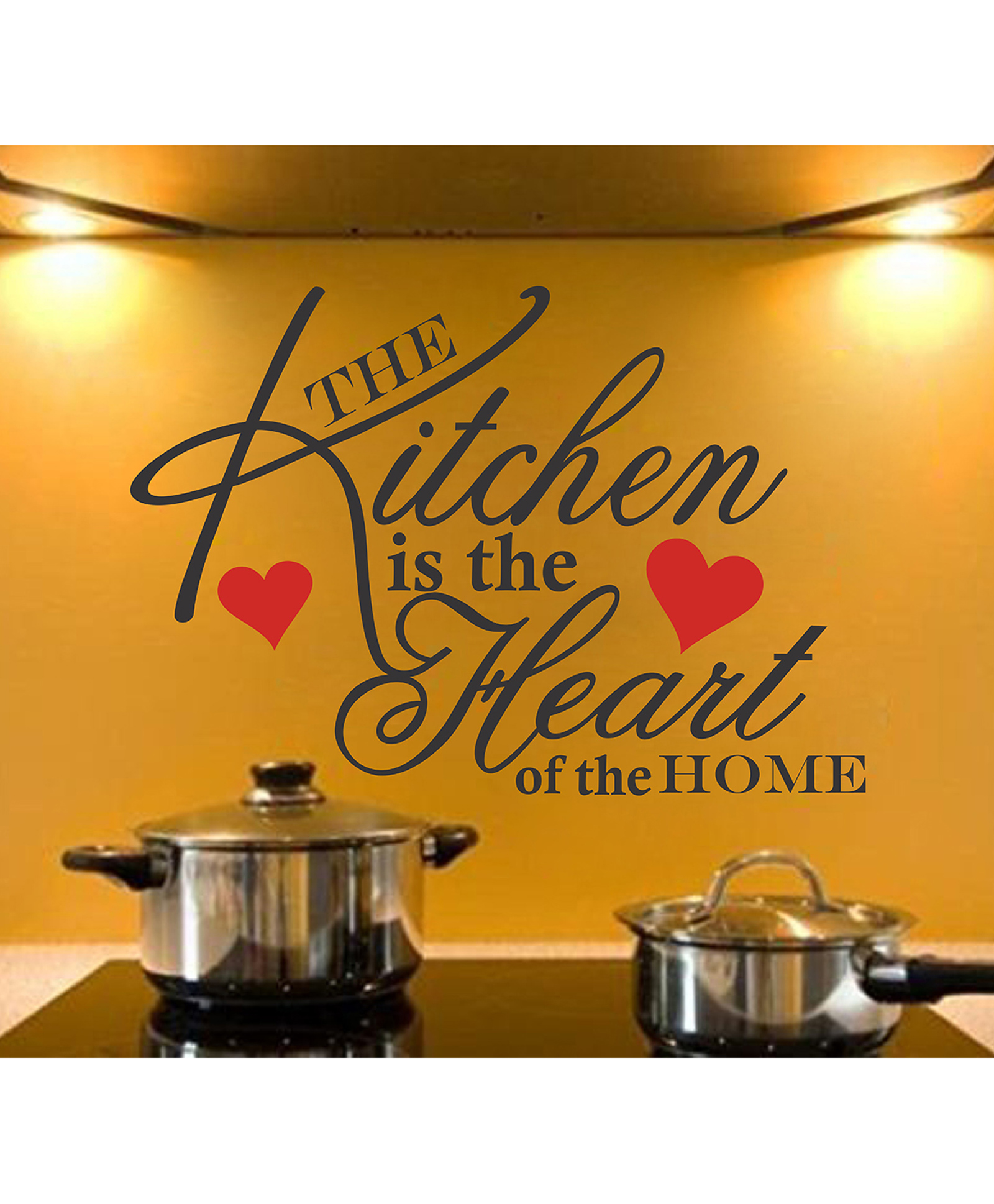 Wallstick Kitchen is The Heart of The Home wall sticker Vinyl-image-22