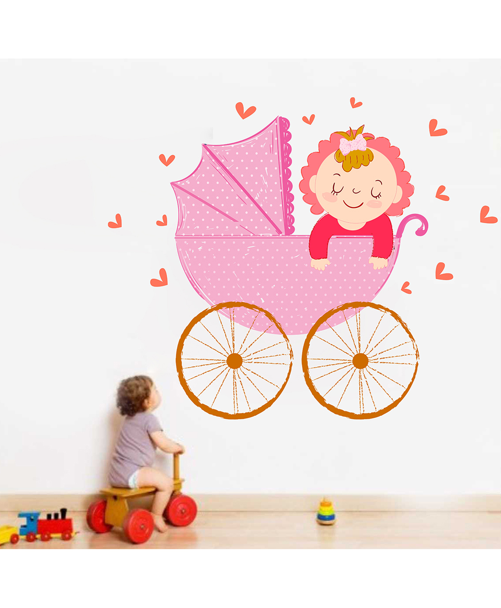 Wallstick Cute Baby wall sticker Vinyl-picture-32