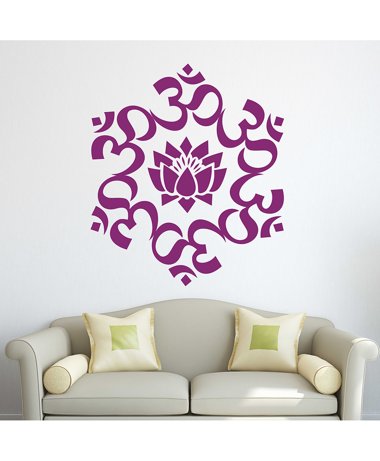 Wallstick Colourful Rangoli Wallsticker-image-31