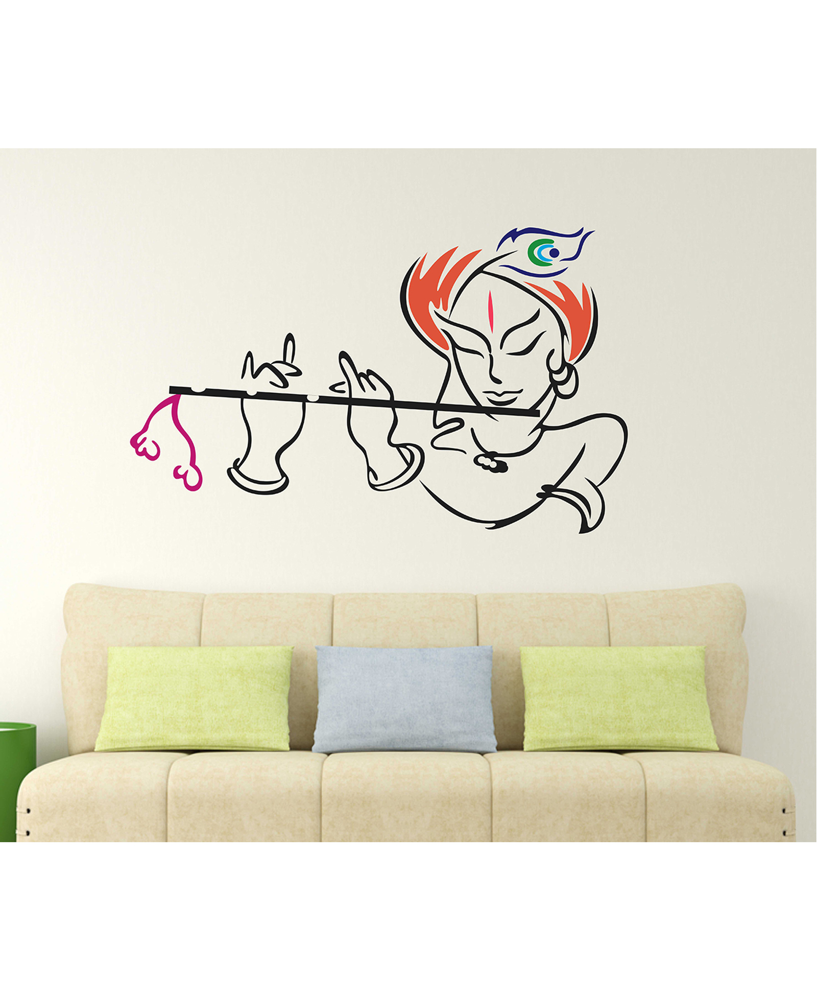 Wallstick Lord Krishna Wallsticker-picture-28