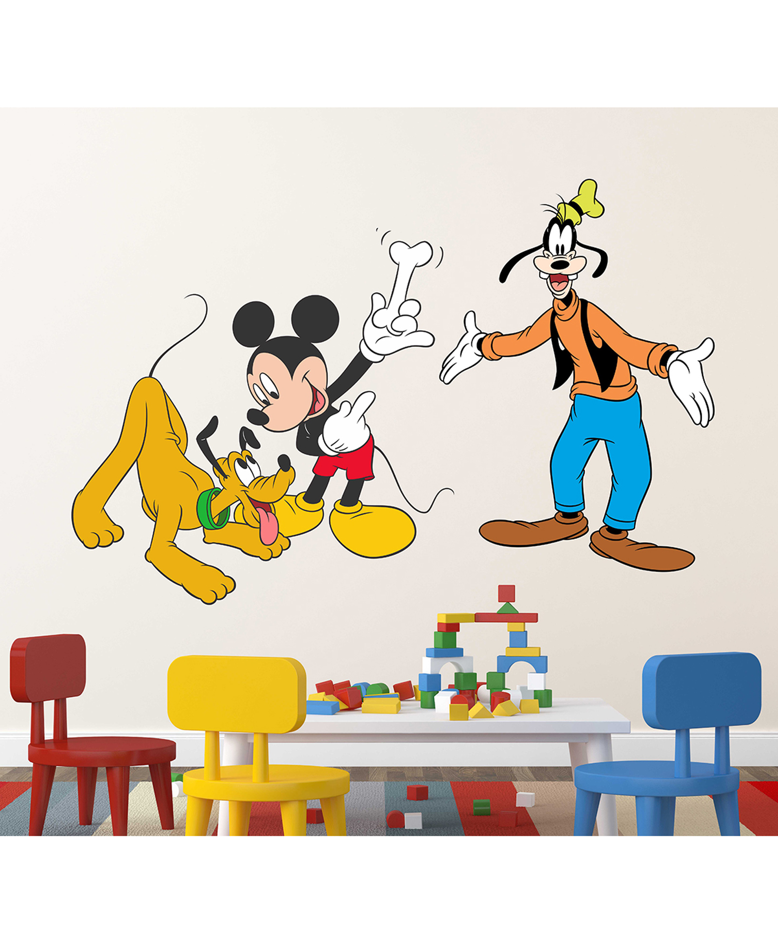 Wallstick Micky Mouse and Friends wall sticker Vinyl-image-8