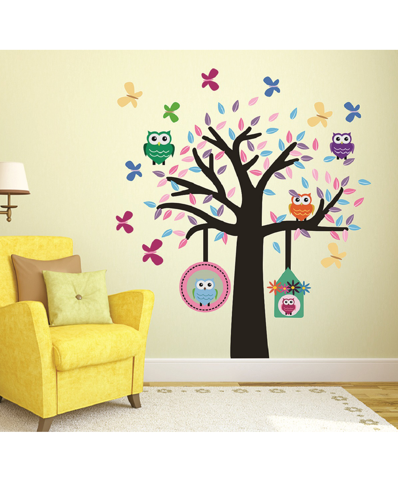 Wallstick Tree with Animals wall sticker Vinyl-picture-21
