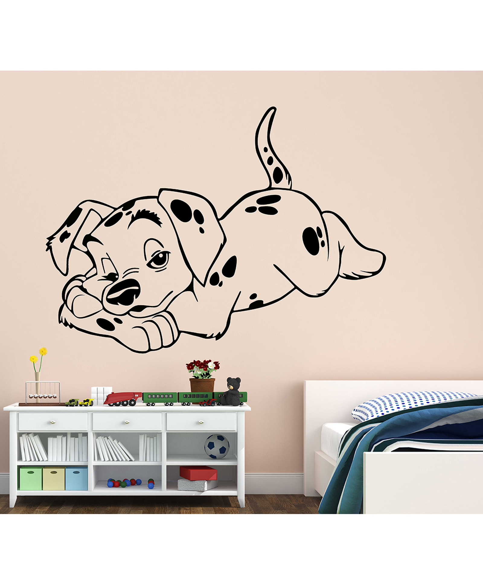 Wallstick Cute Puppy wall sticker Vinyl-image-18