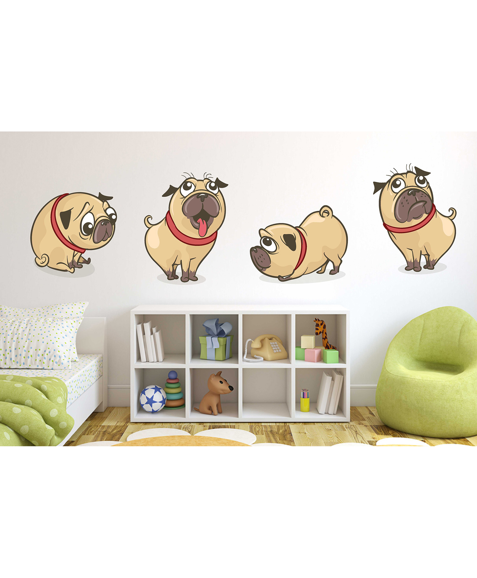 Wallstick Cute Doggy Wallsticker-picture-28