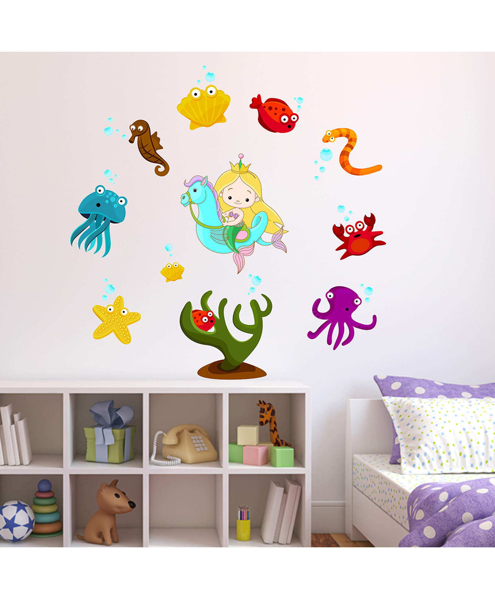 Wallstick Sea Animals Wallsticker-picture-36