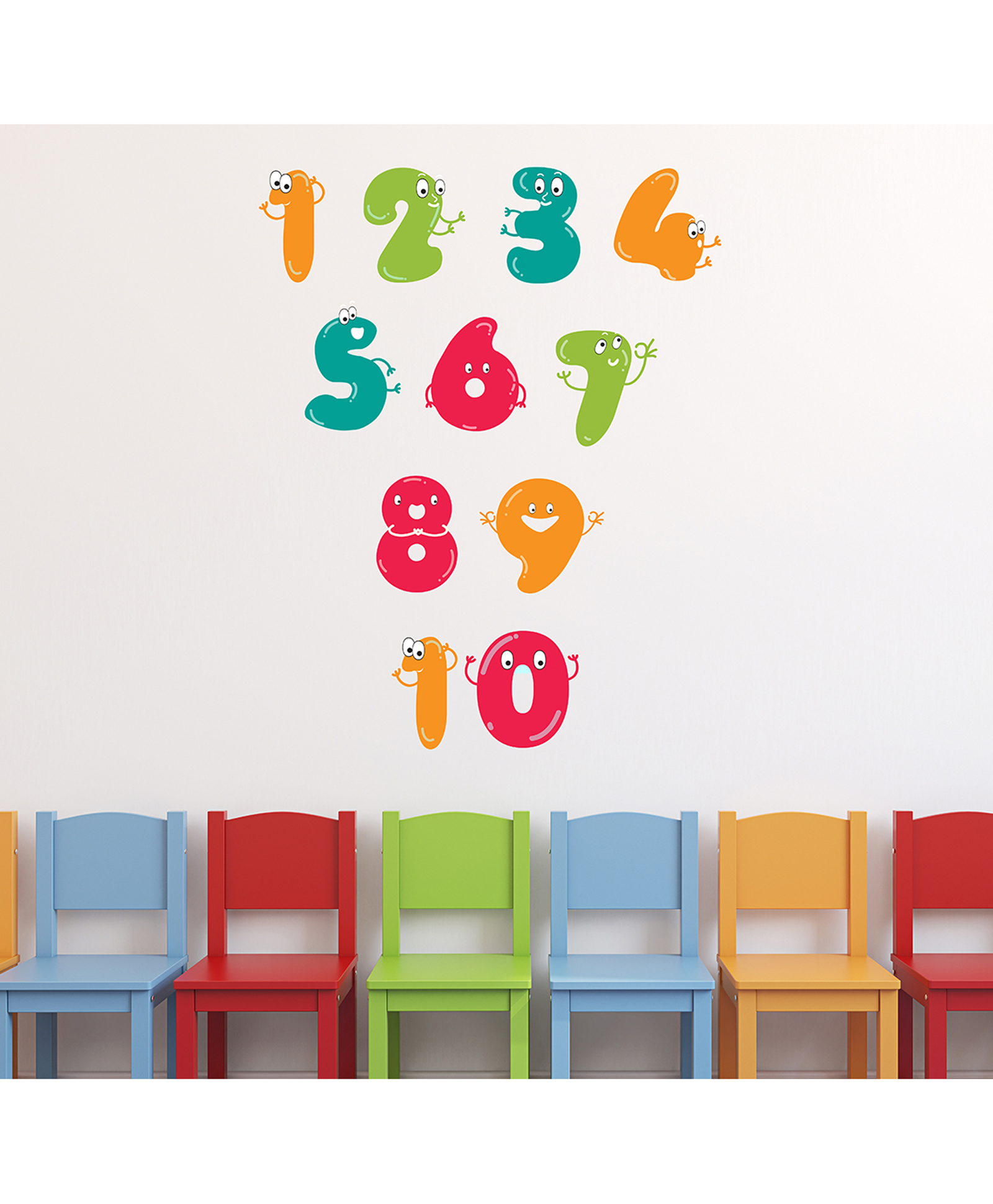Wallstick Happy Numbers Wallsticker-picture-22