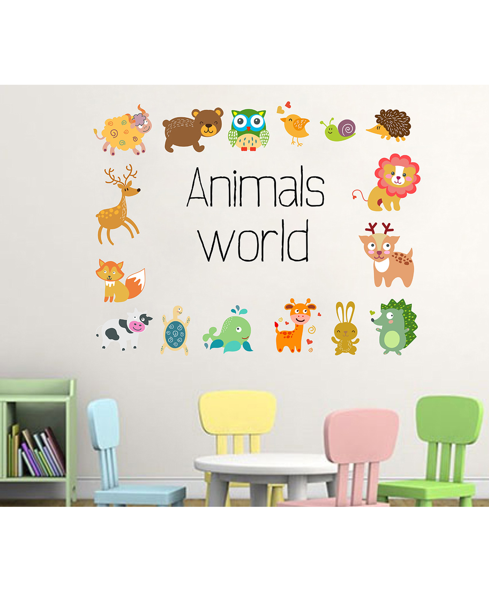 Wallstick Animals World Wallstickers-picture-23