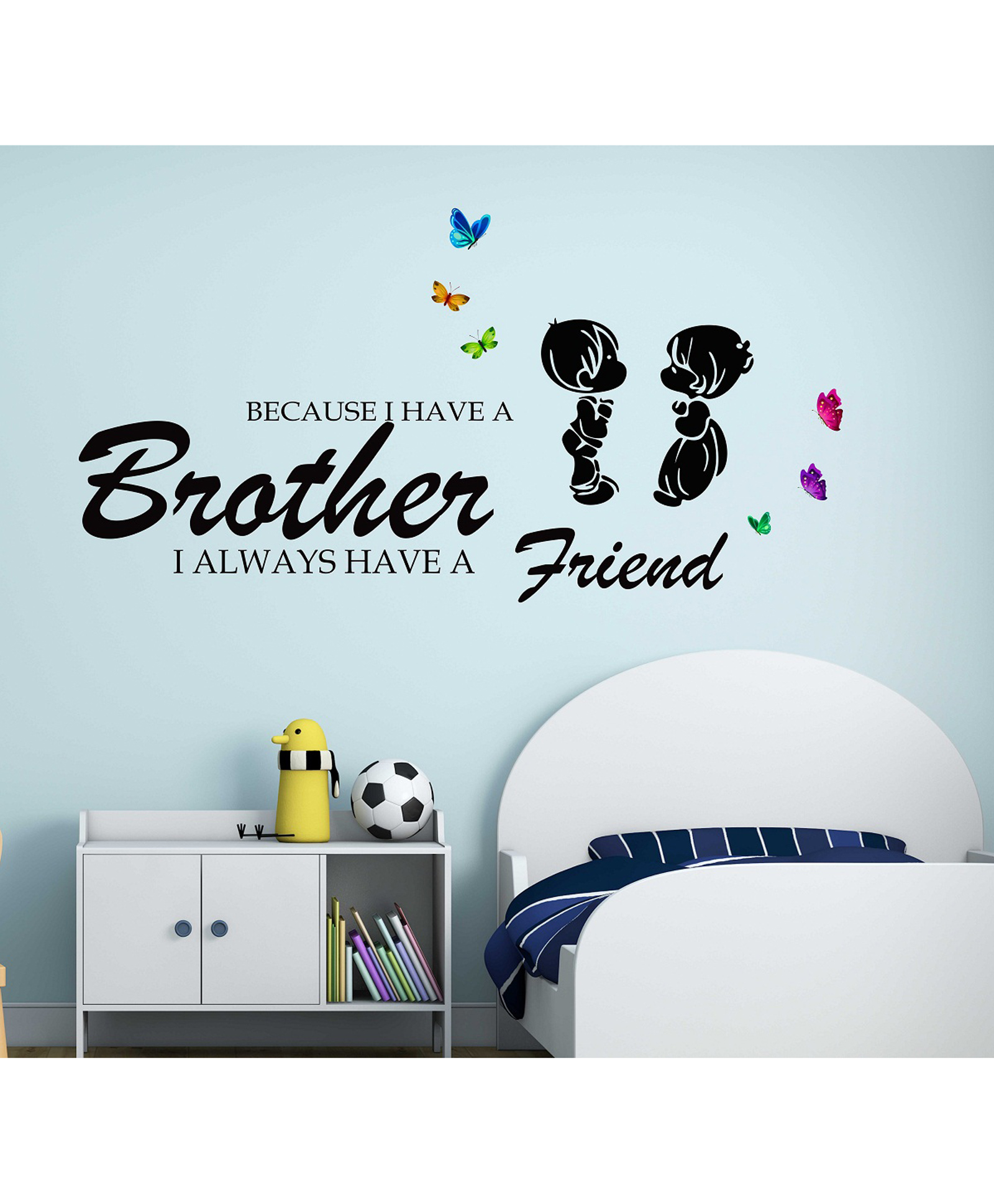 Wallstick Brother And Sister Wallsticker-picture-26