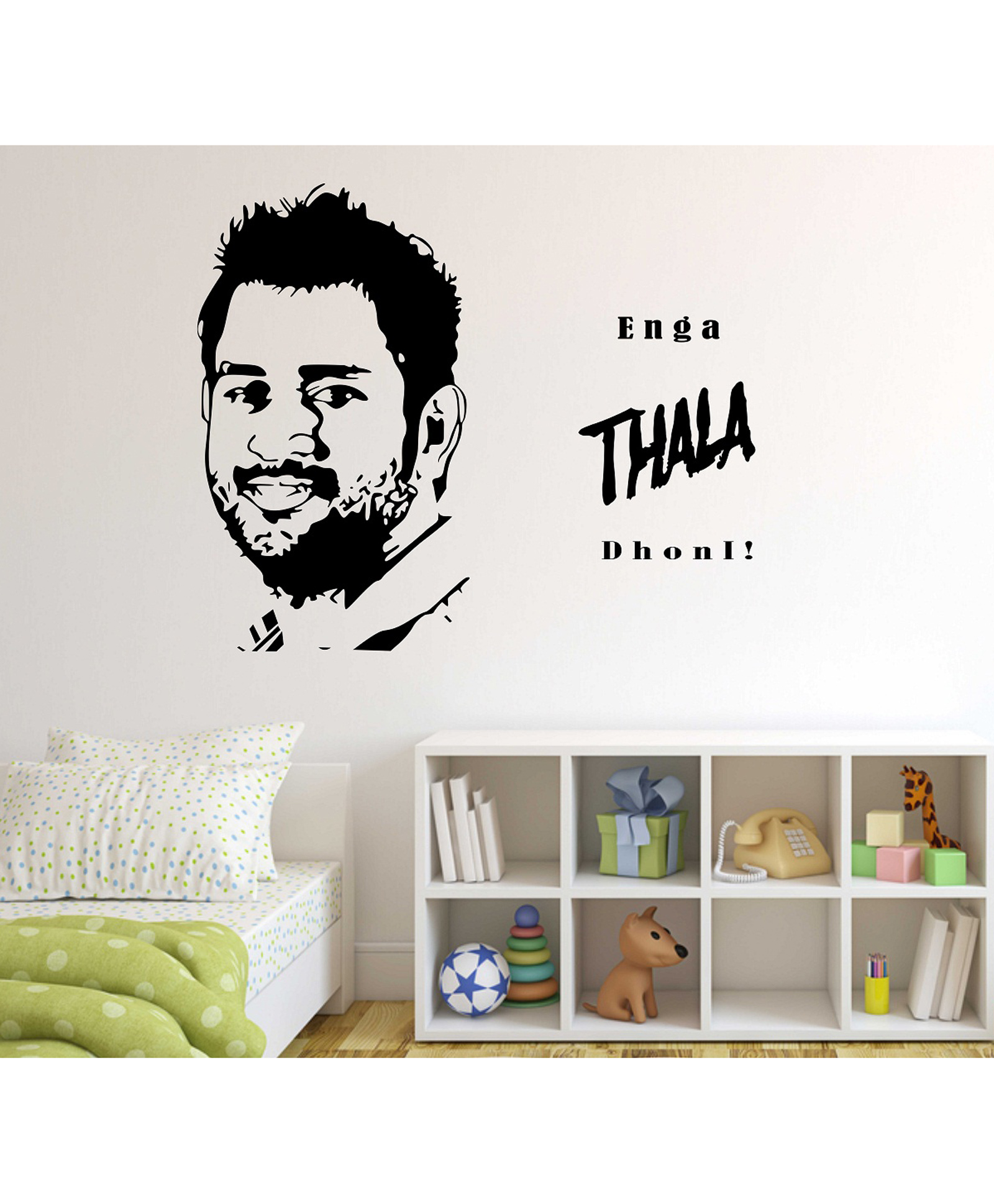 Wallstick Enga Thala Dhoni Wallsticker-picture-12