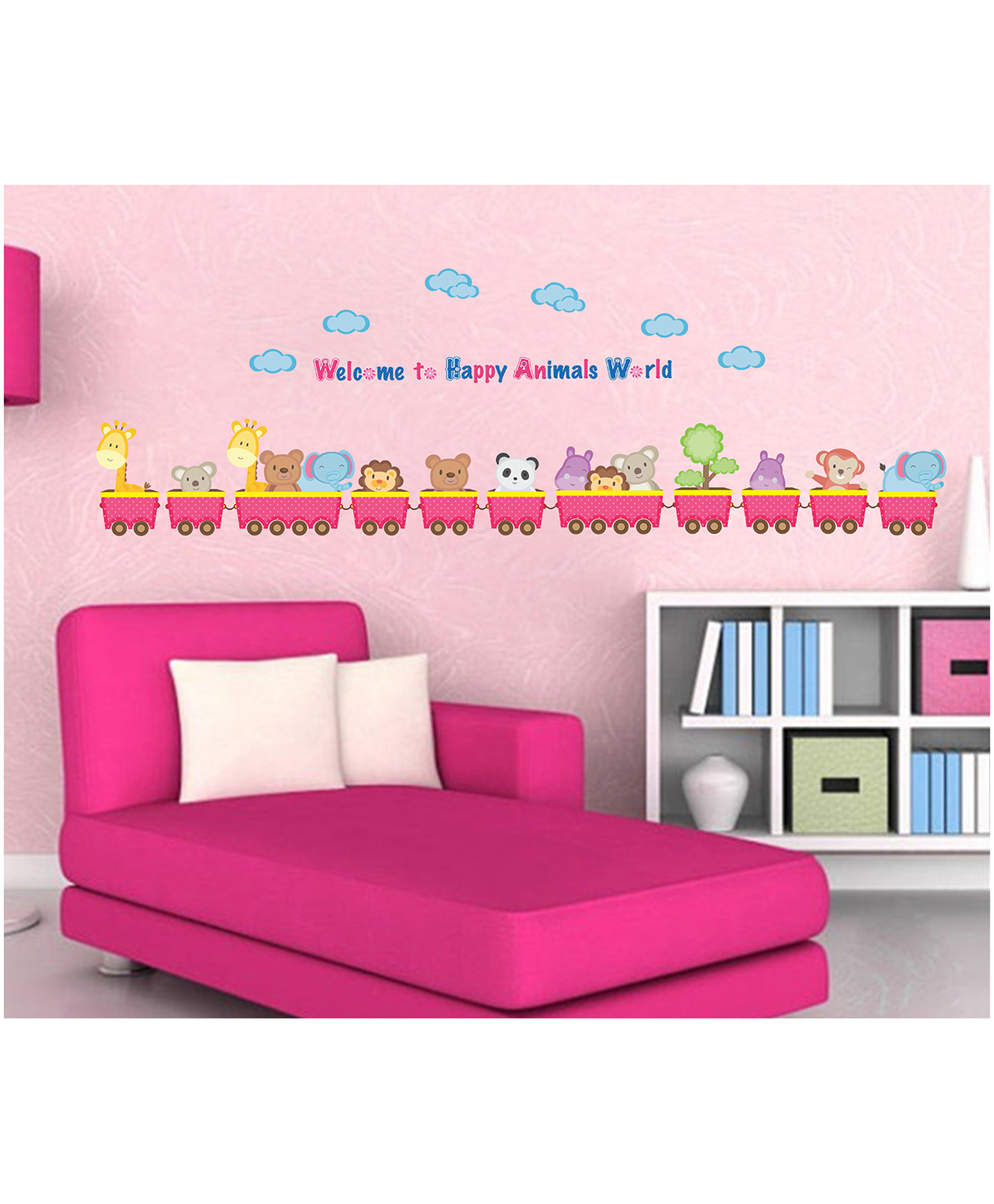Wallstick Animals Train Collection Wallsticker-picture-19