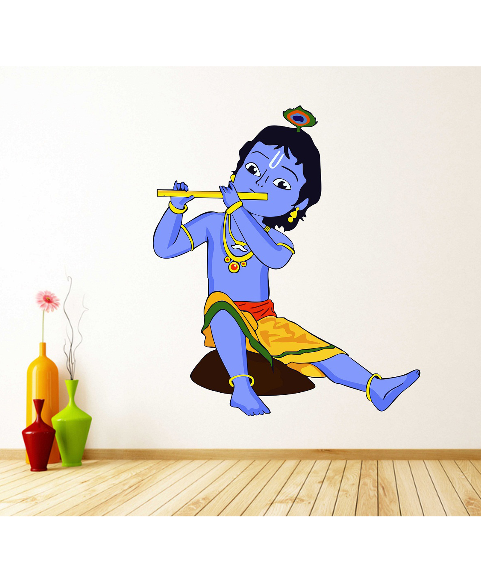 Wallstick Cute Krishna Wallsticker-picture-27